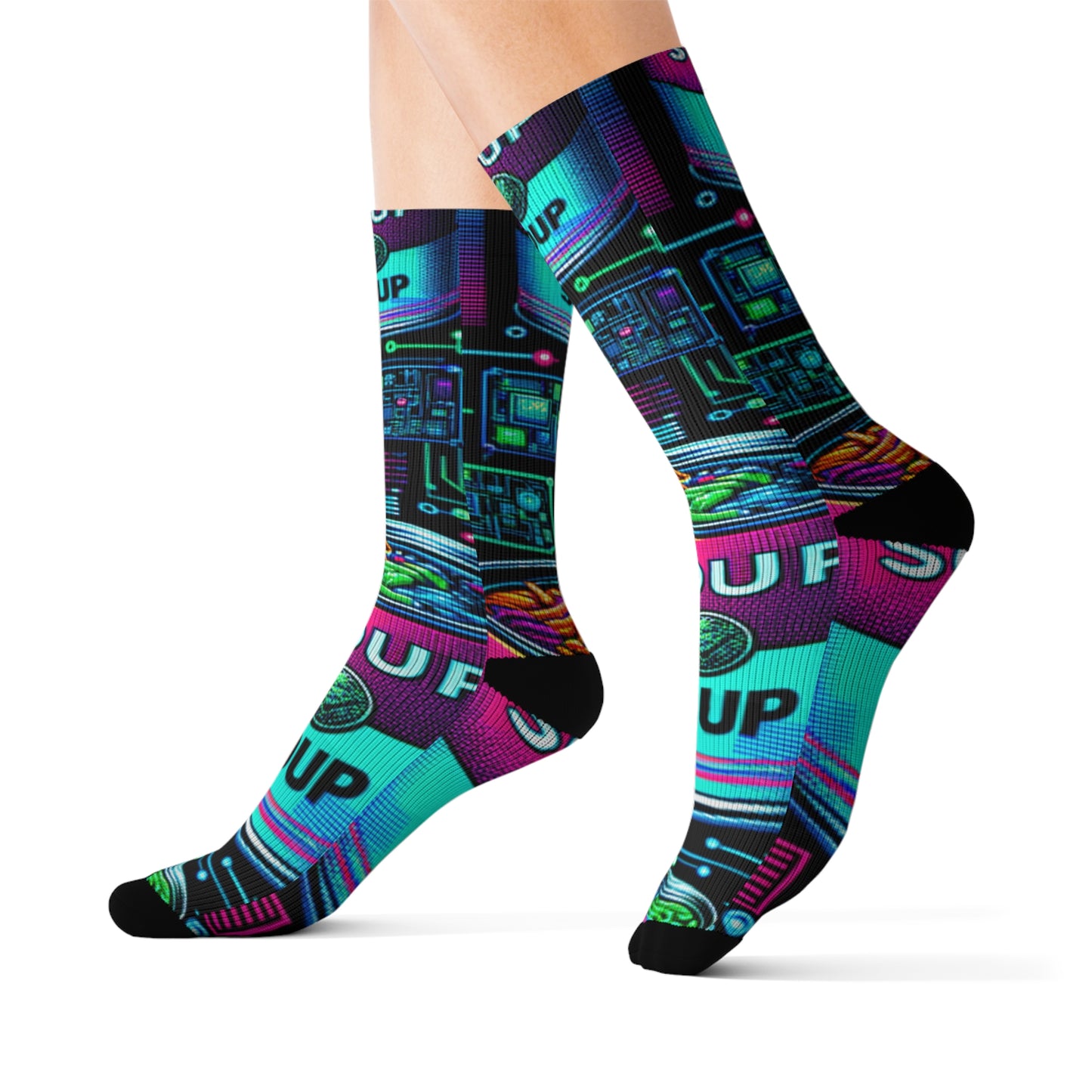 Circuit Delight- Soupy Socks