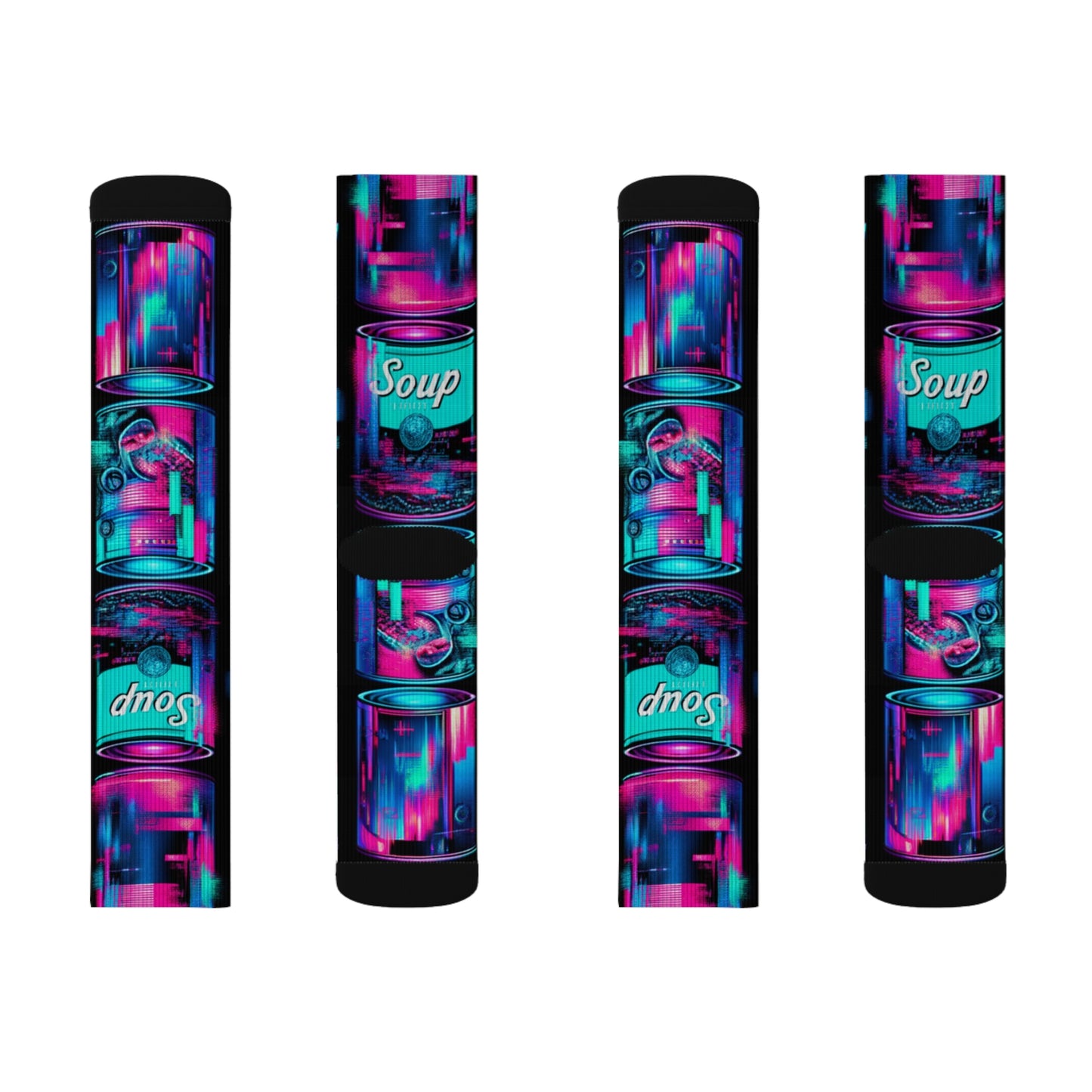Neon Broth- Soupy Socks