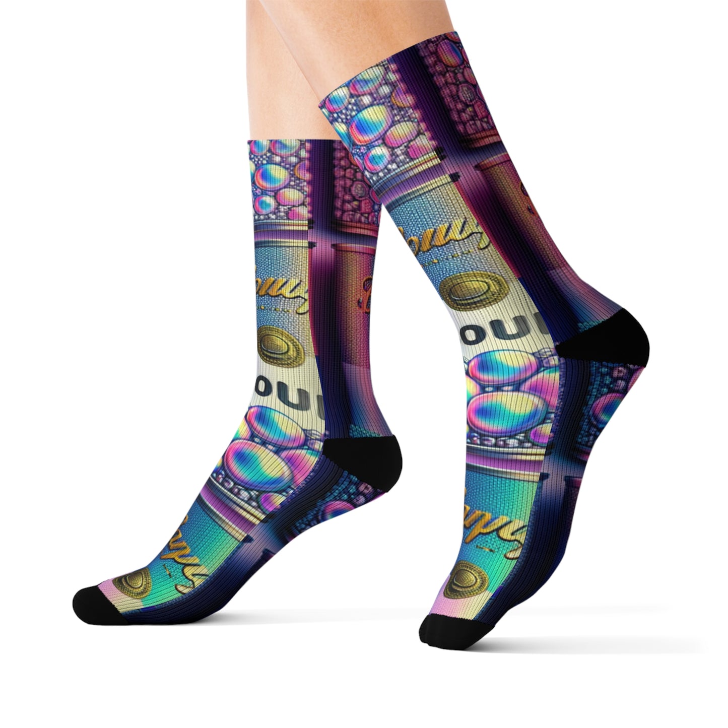 Canned Whimsy- Soupy Socks