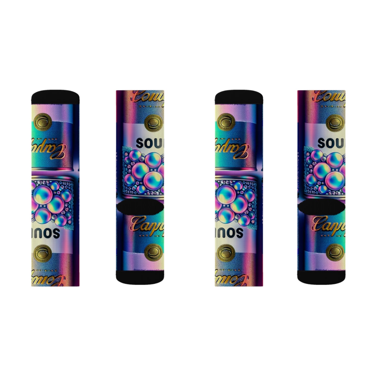 Canned Whimsy- Soupy Socks