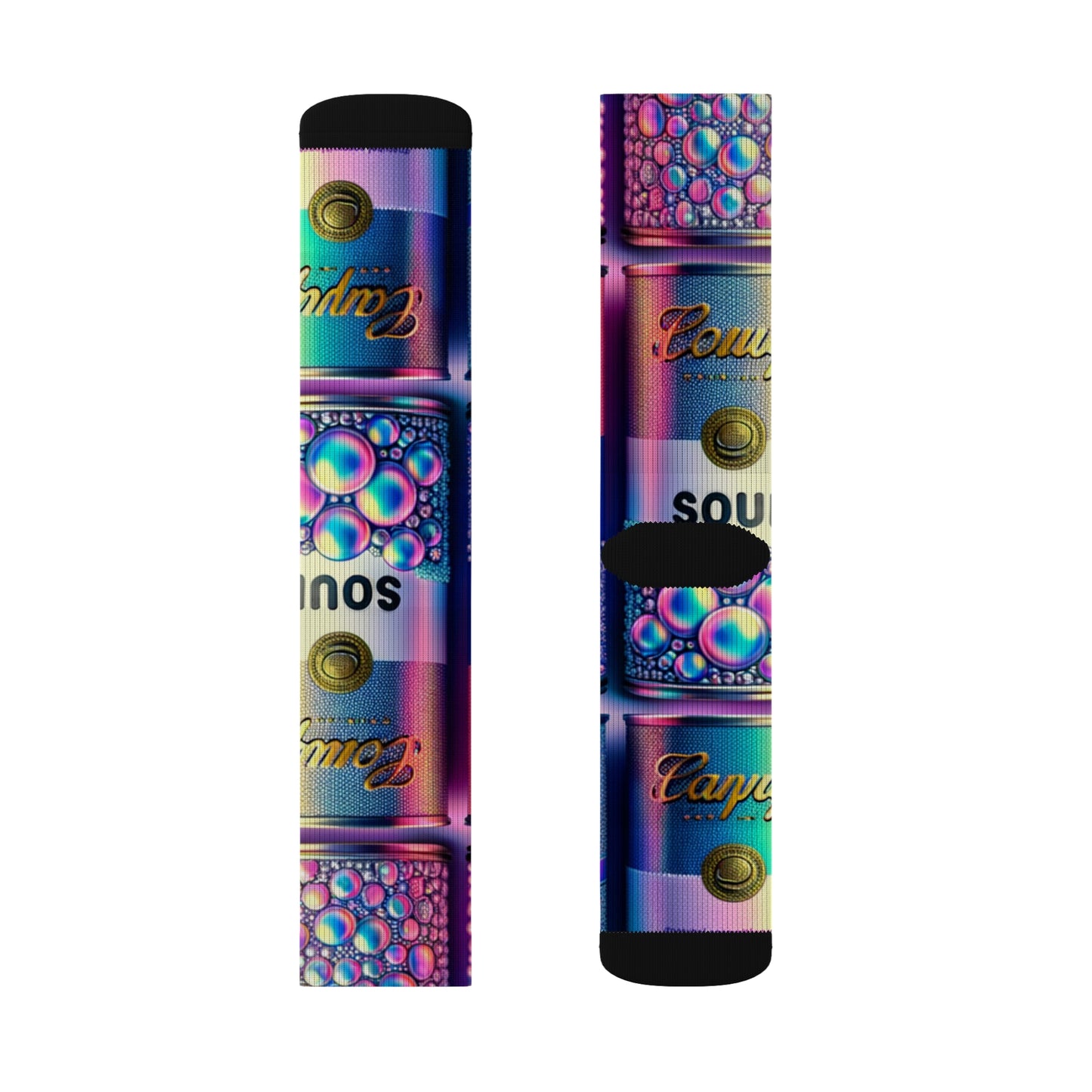 Canned Whimsy- Soupy Socks