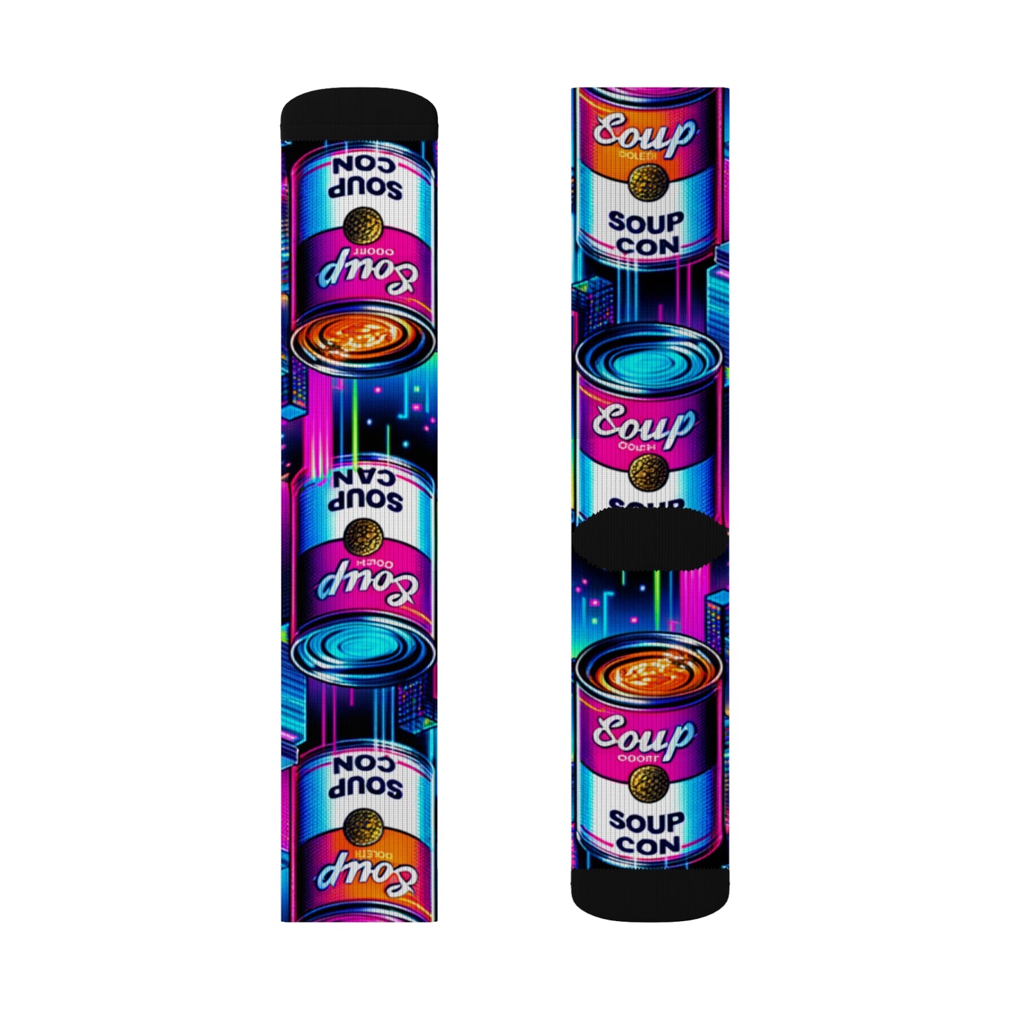 Bowl of Neon- Soupy Socks