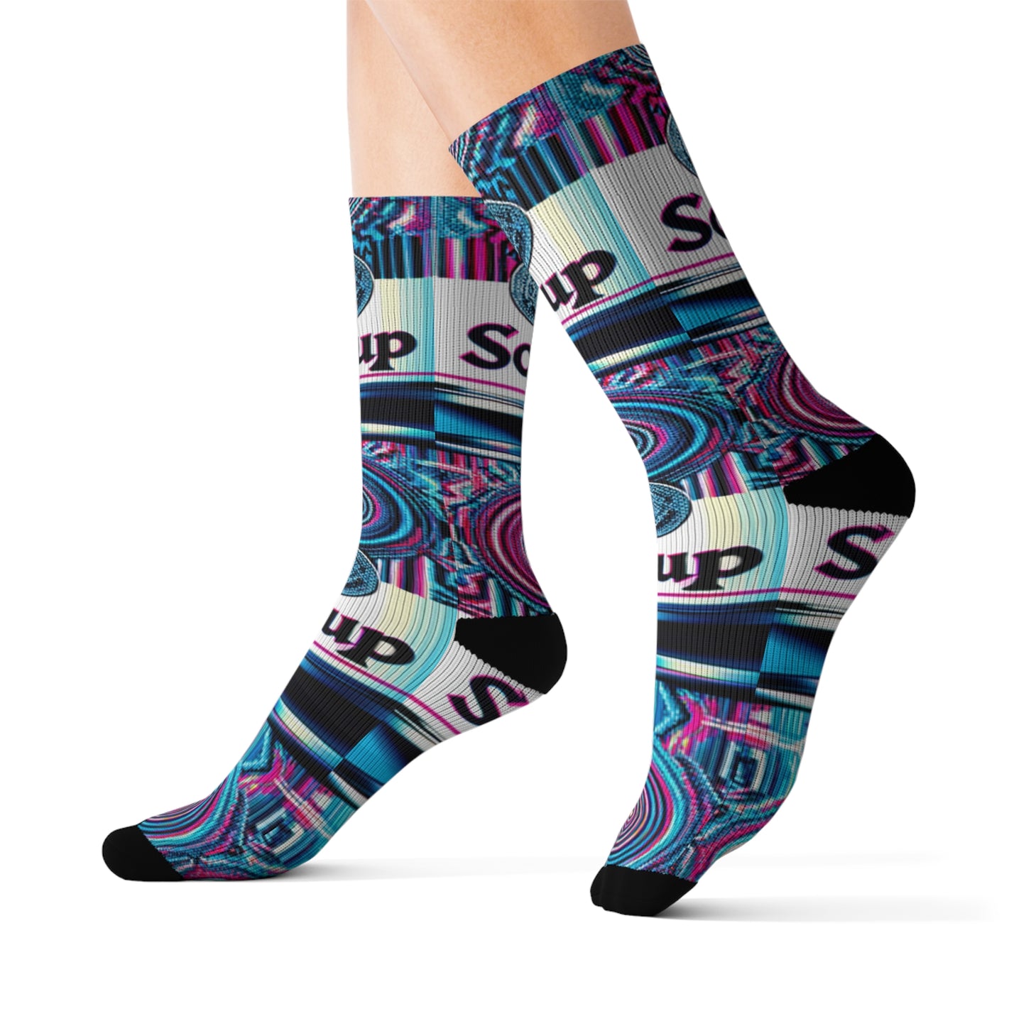 Glitchy Broth- Soupy Socks