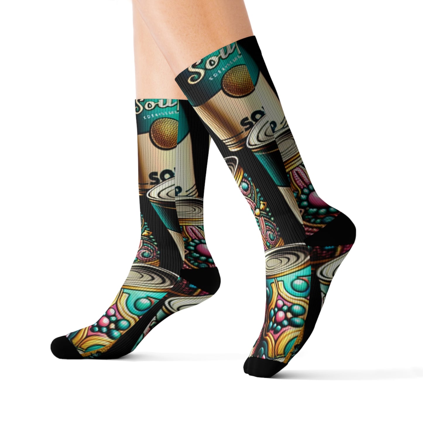 Bubbly Broth- Soupy Socks