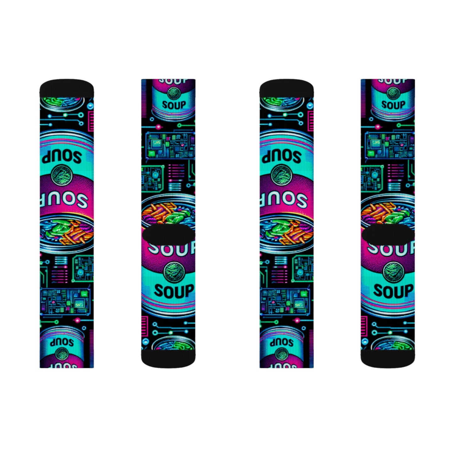 Circuit Delight- Soupy Socks