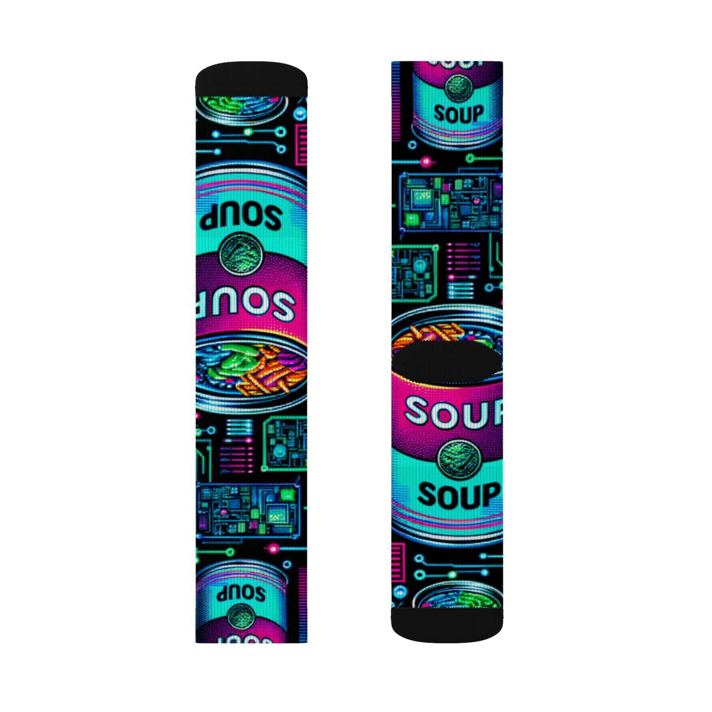 Circuit Delight- Soupy Socks