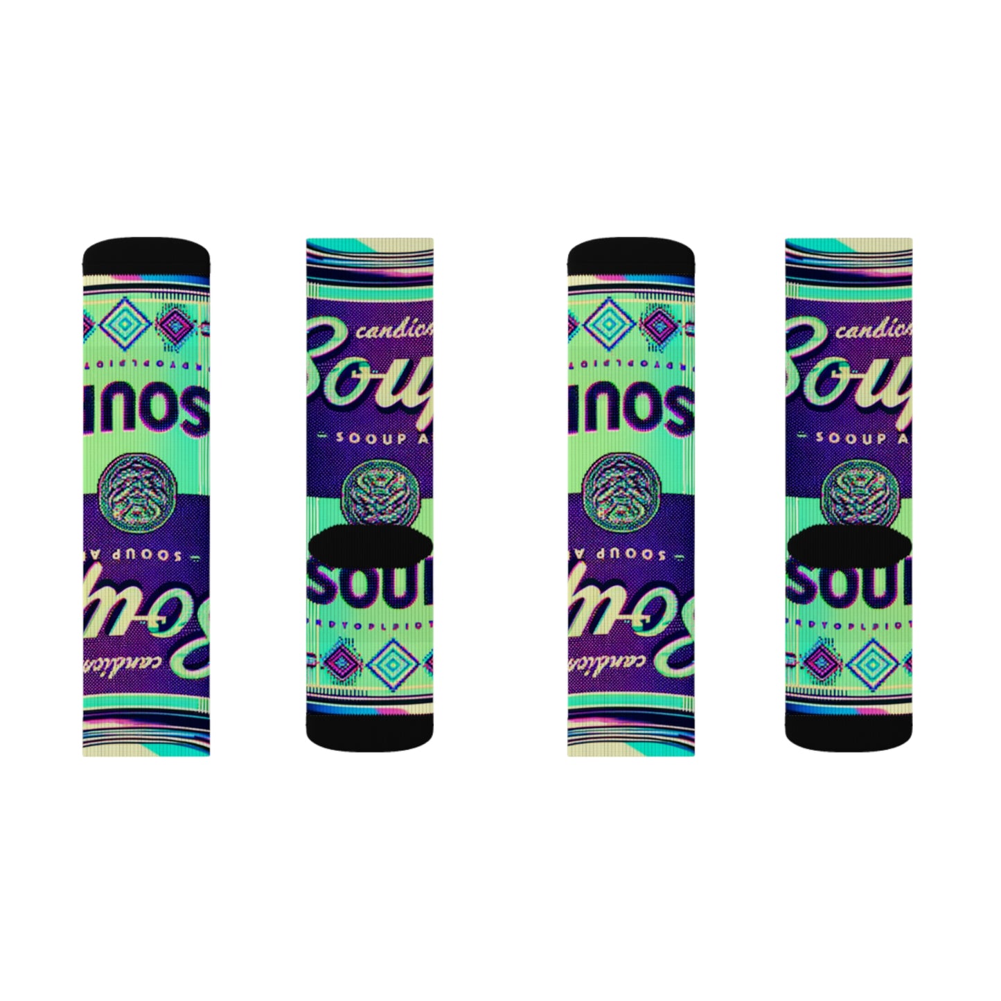 Glitchy Broth- Soupy Socks