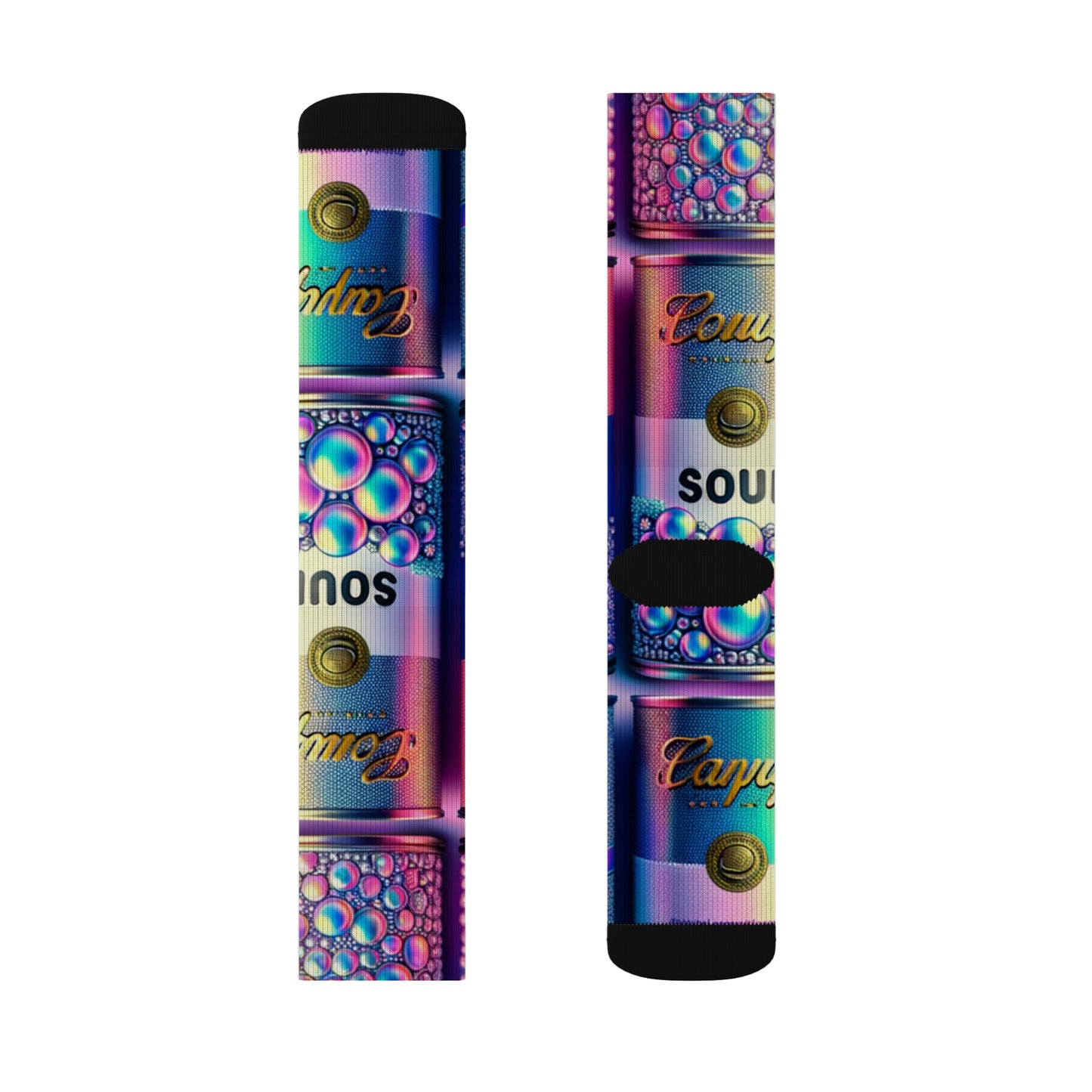 Canned Whimsy- Soupy Socks