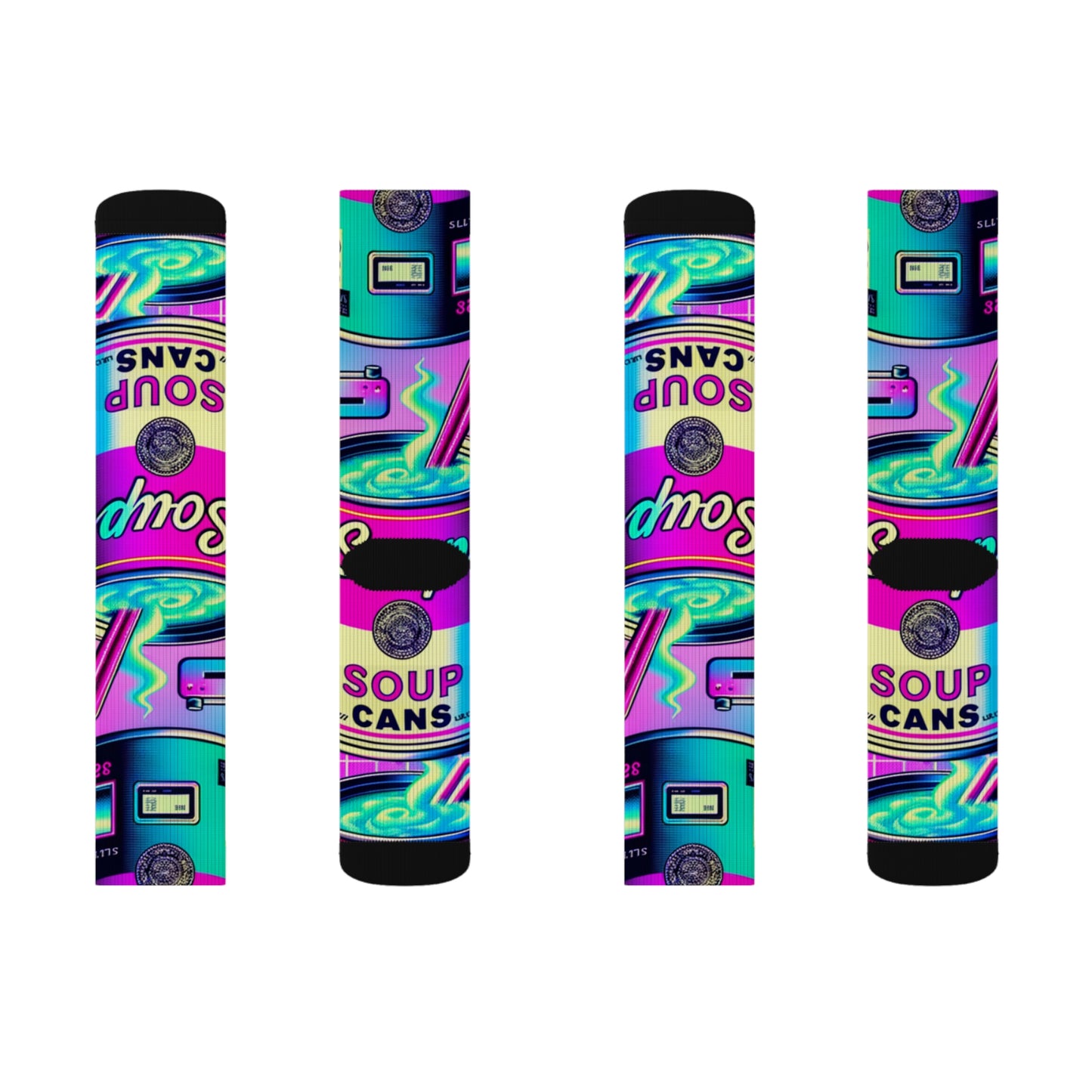 Neon Broth- Soupy Socks
