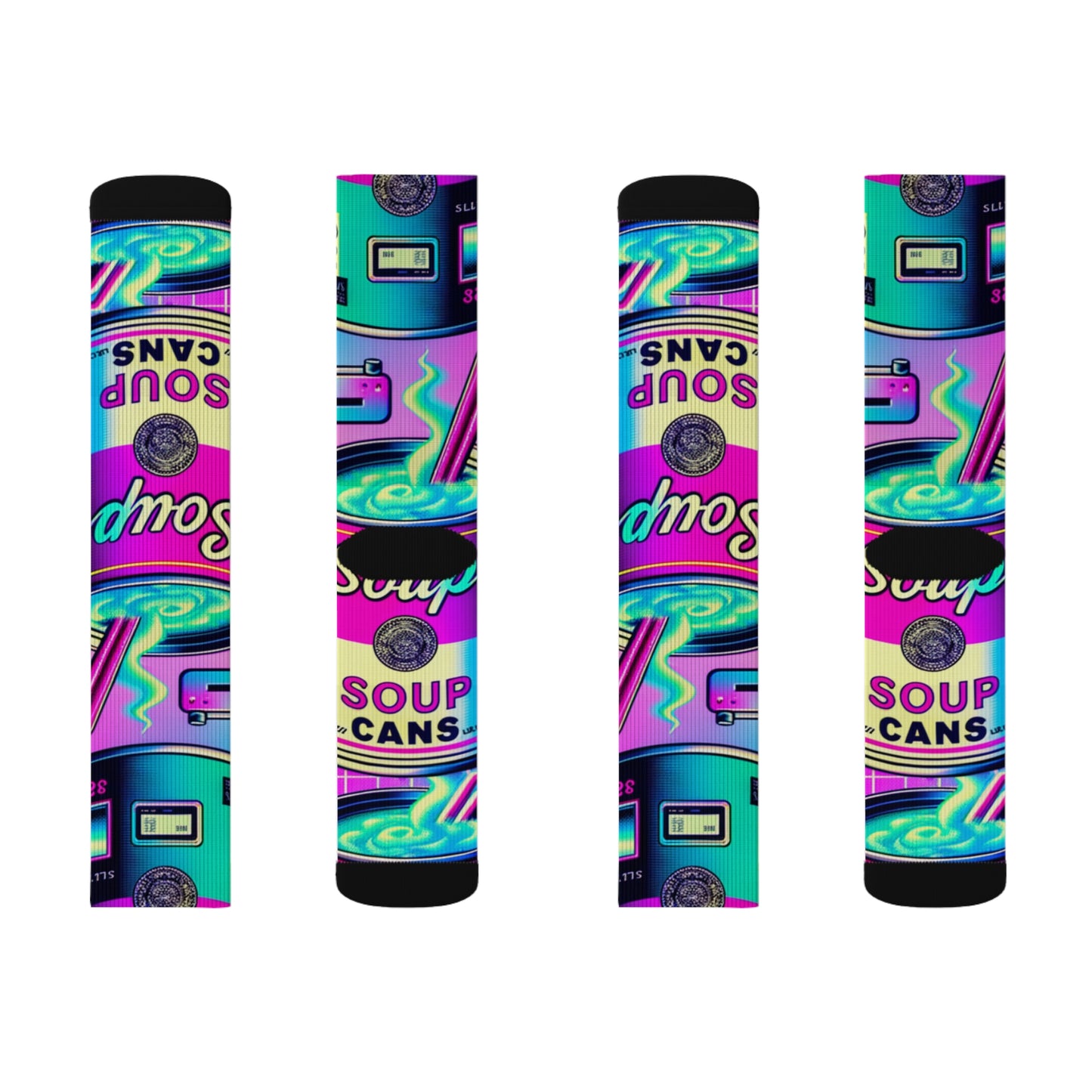 Neon Broth- Soupy Socks