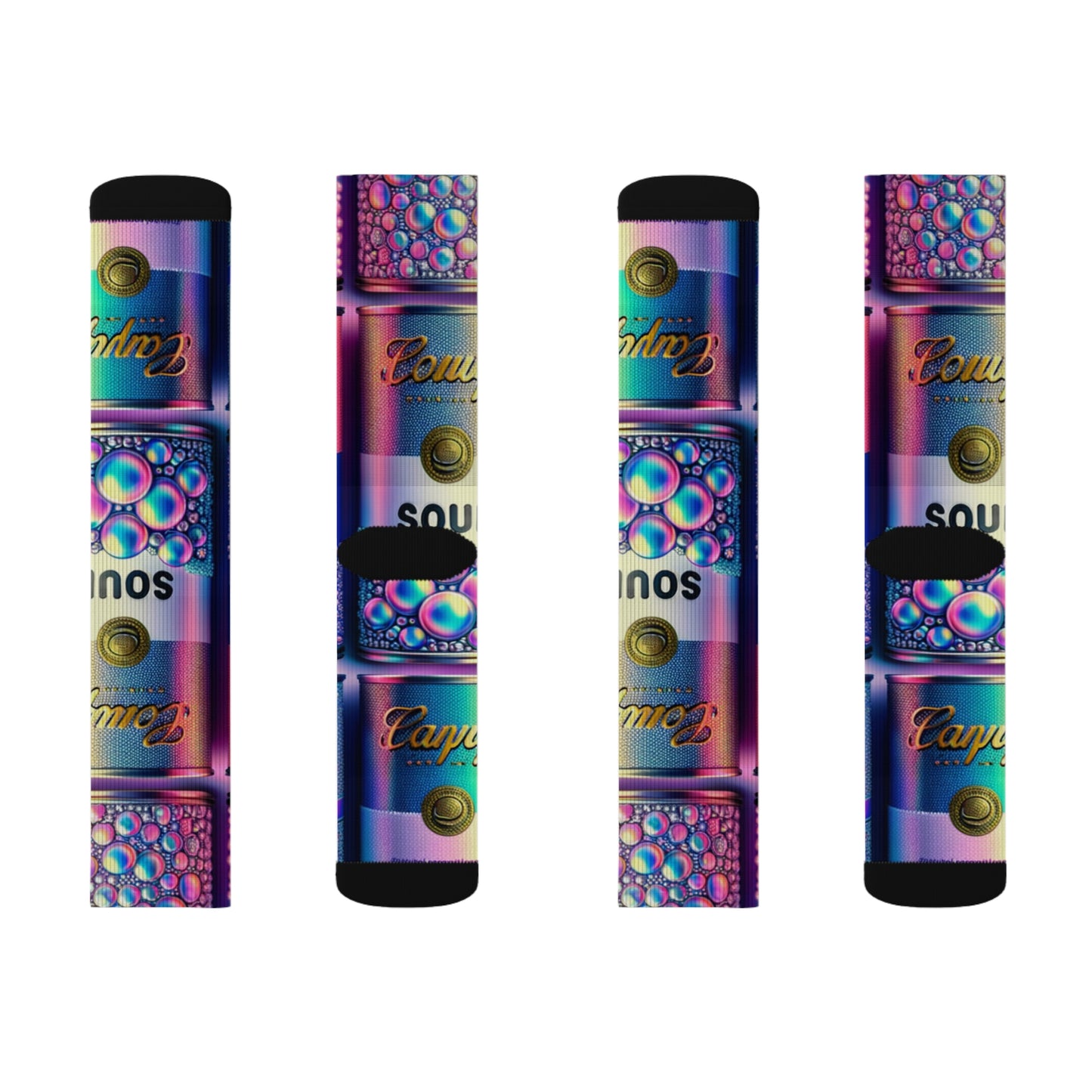 Canned Whimsy- Soupy Socks