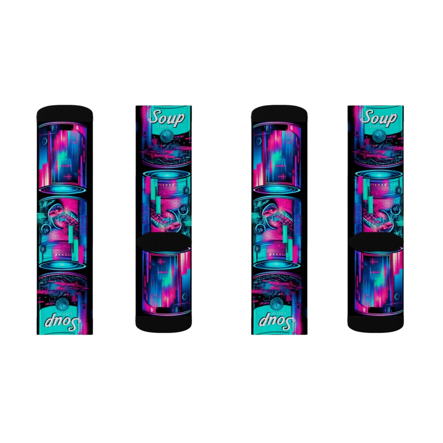 Neon Broth- Soupy Socks