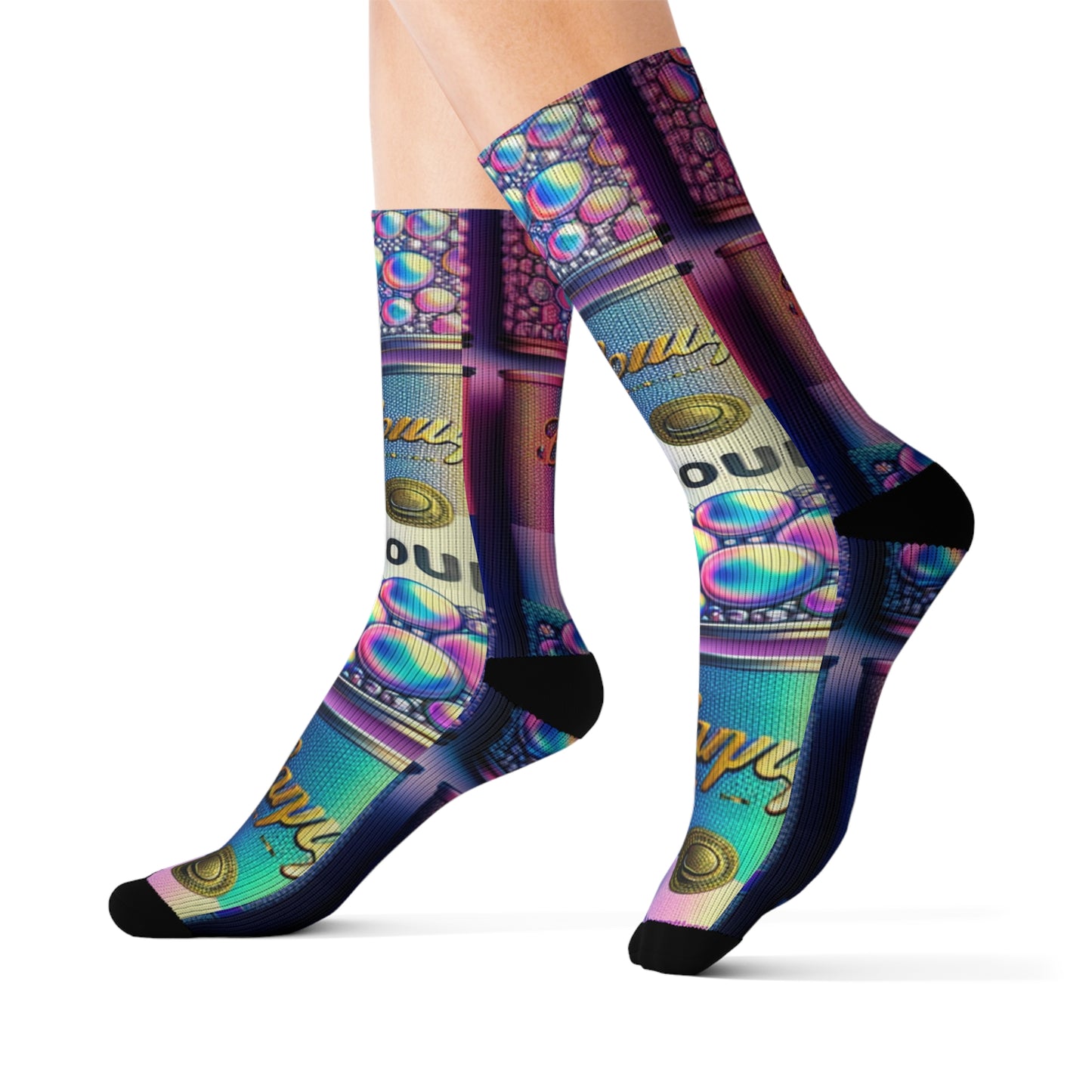 Canned Whimsy- Soupy Socks