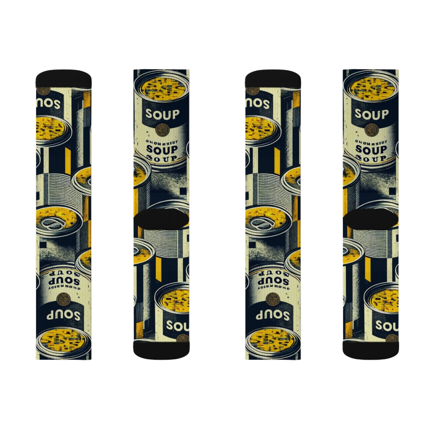 Canned Whimsy- Soupy Socks