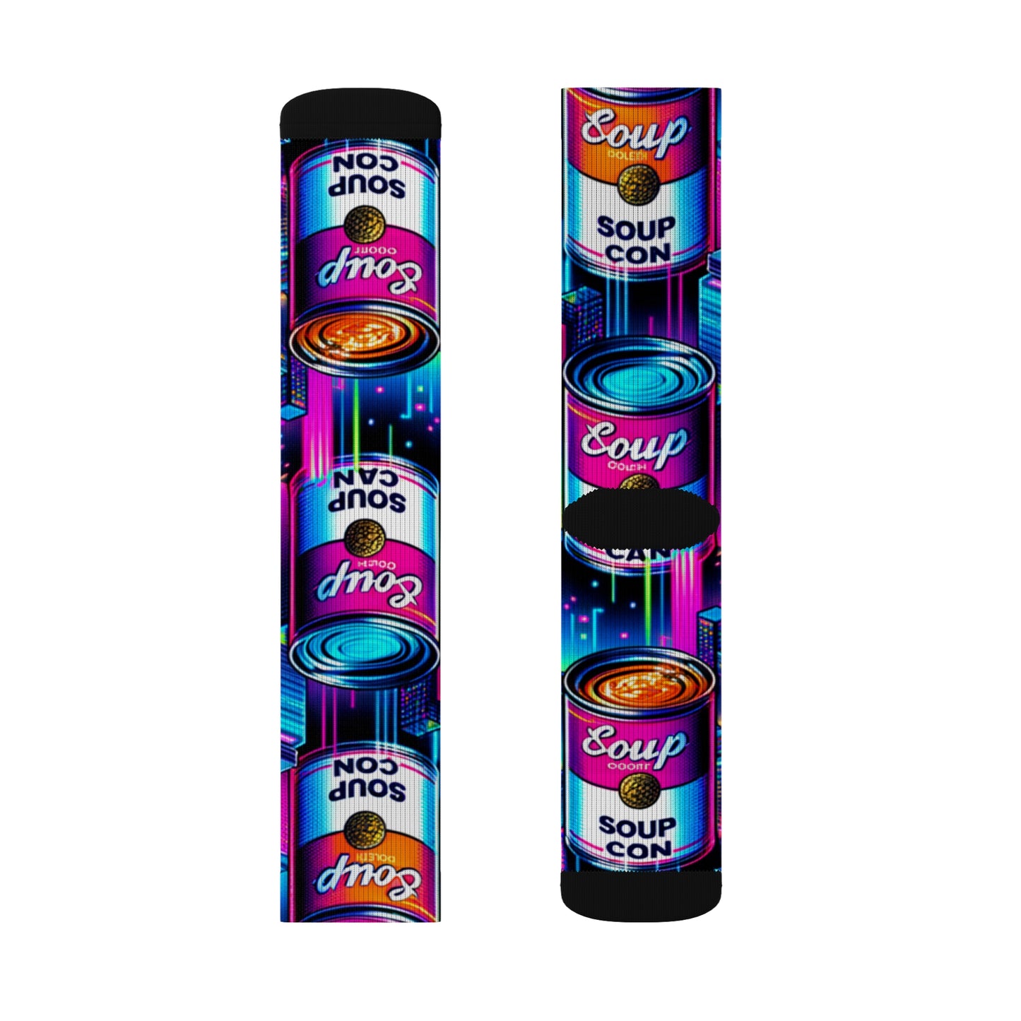 Bowl of Neon- Soupy Socks