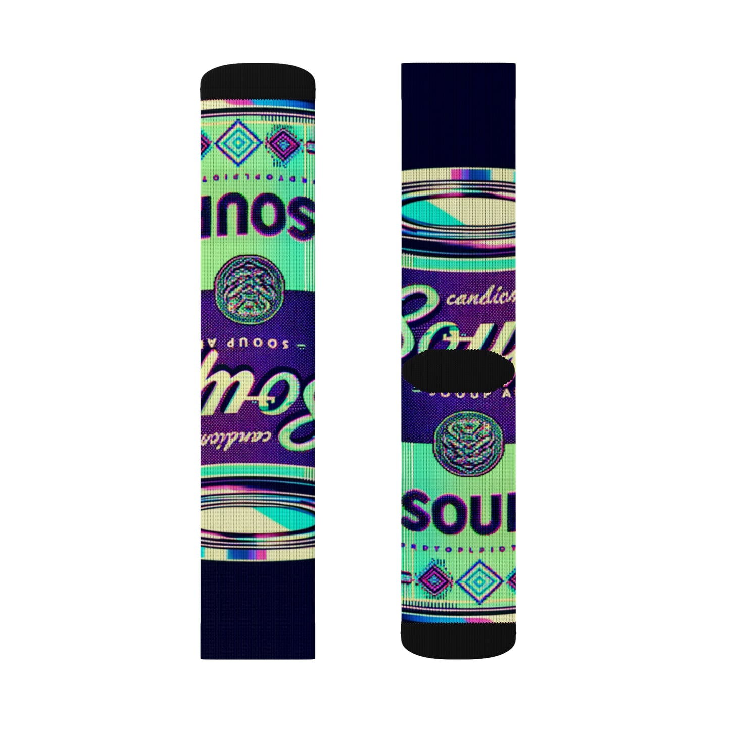 Glitchy Broth- Soupy Socks