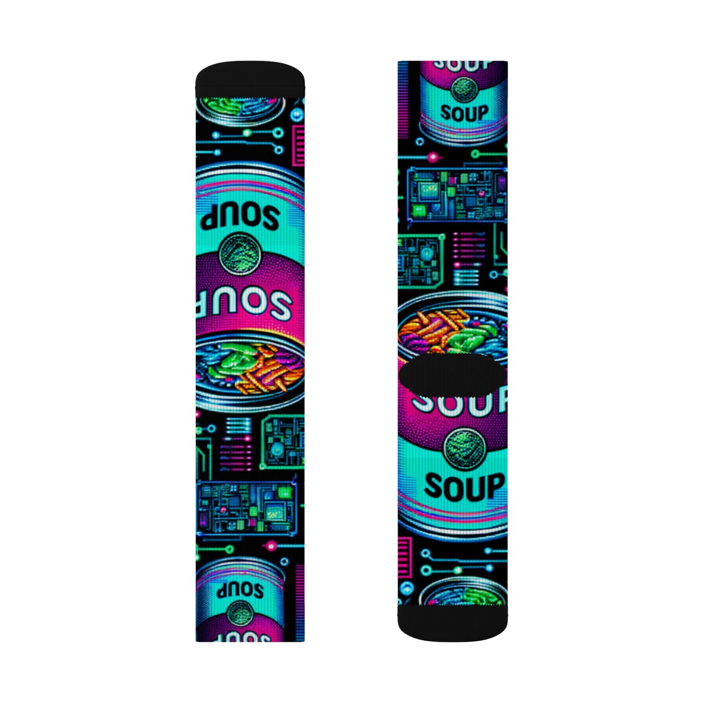 Circuit Delight- Soupy Socks