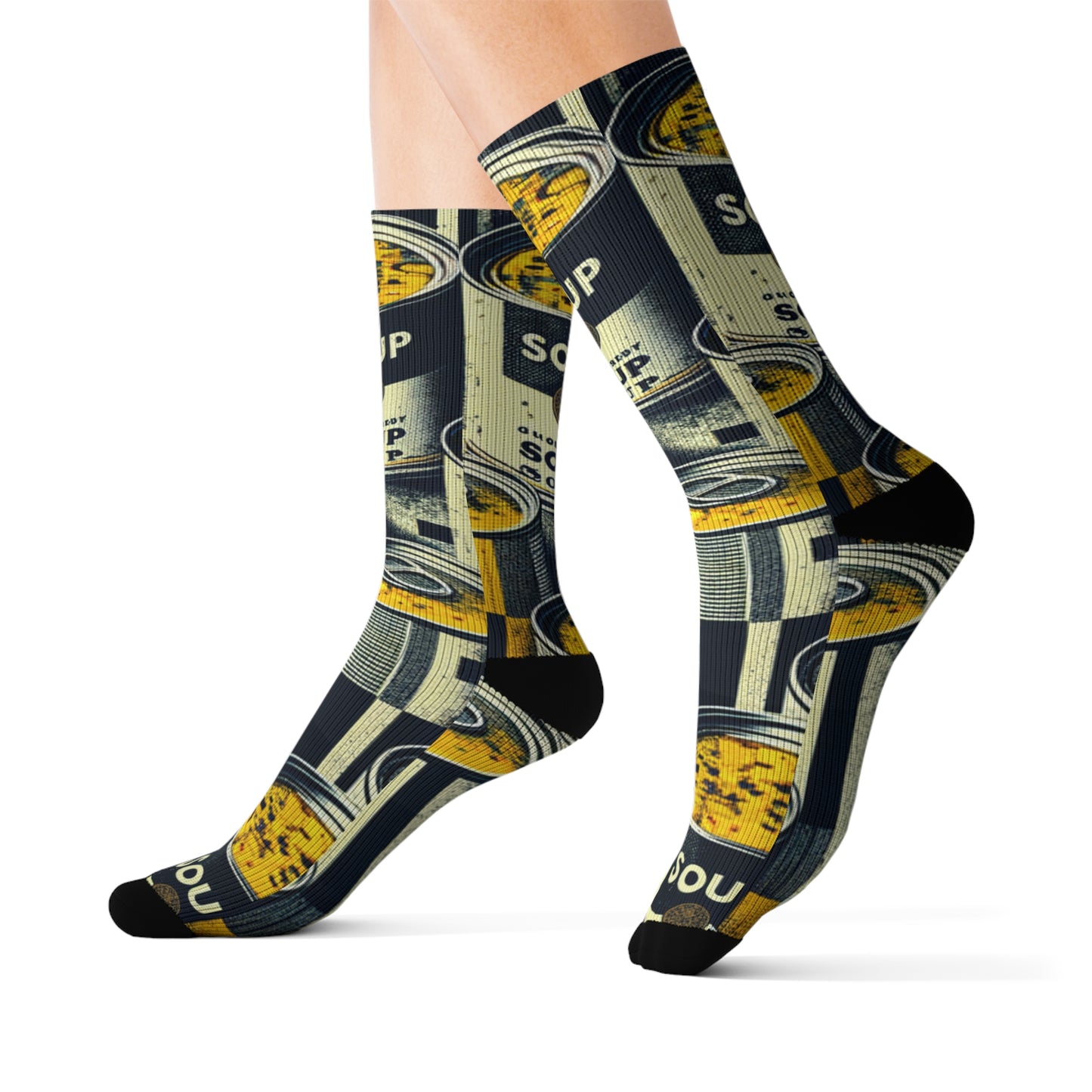 Canned Whimsy- Soupy Socks