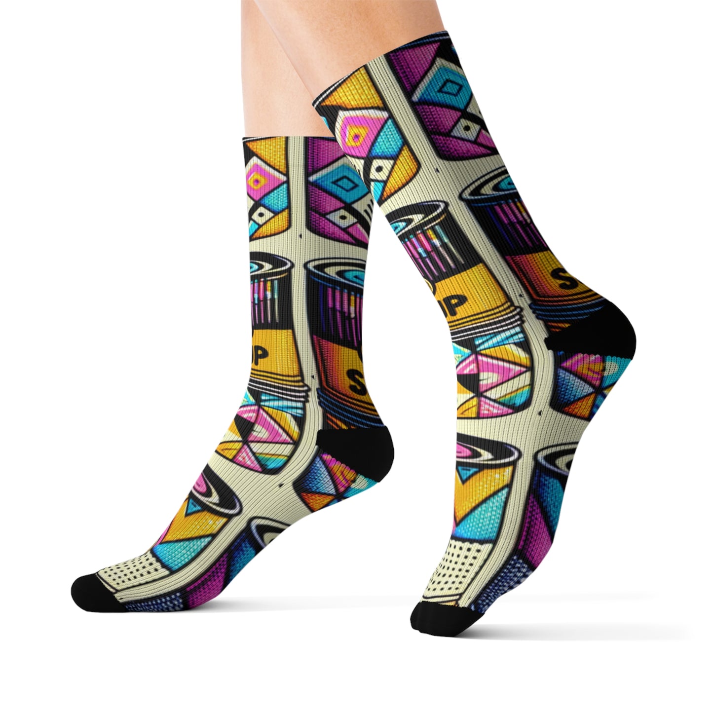 Chunky Canvas- Soupy Socks