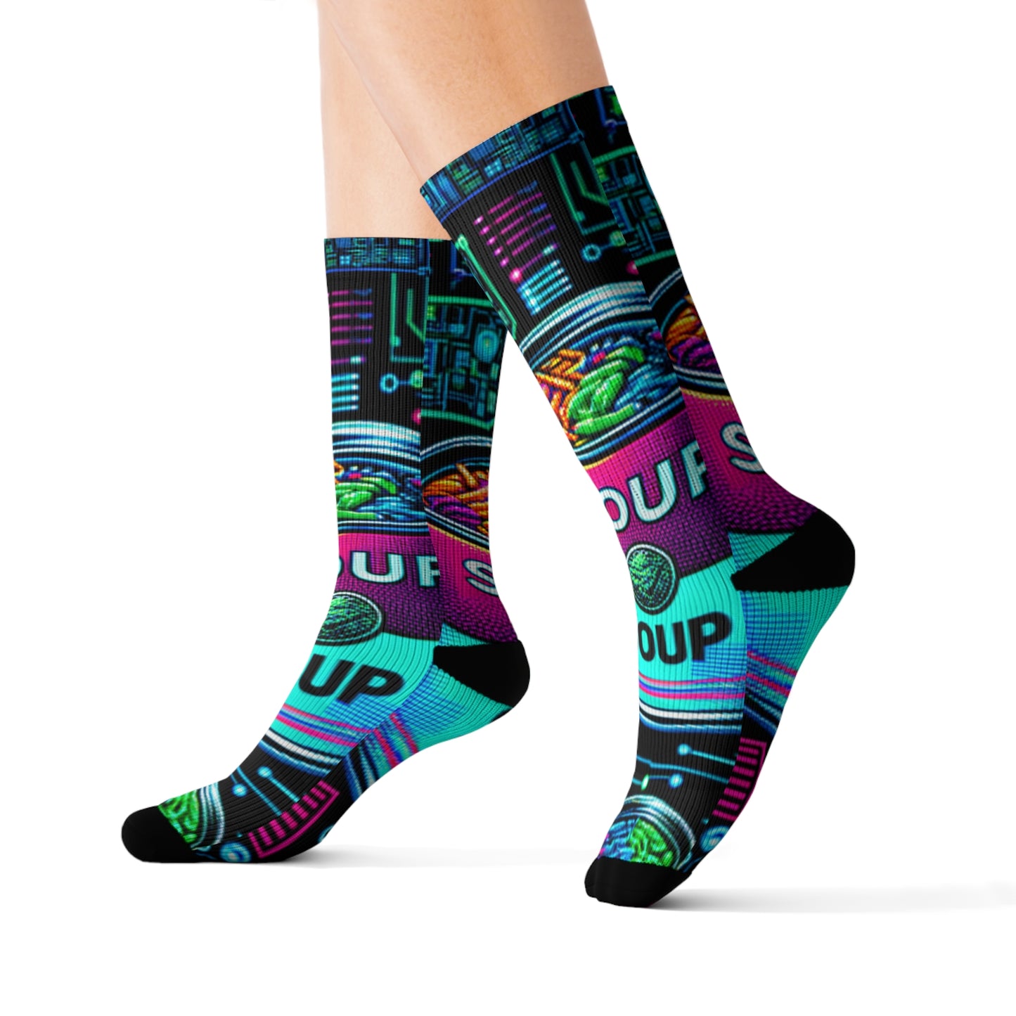 Circuit Delight- Soupy Socks