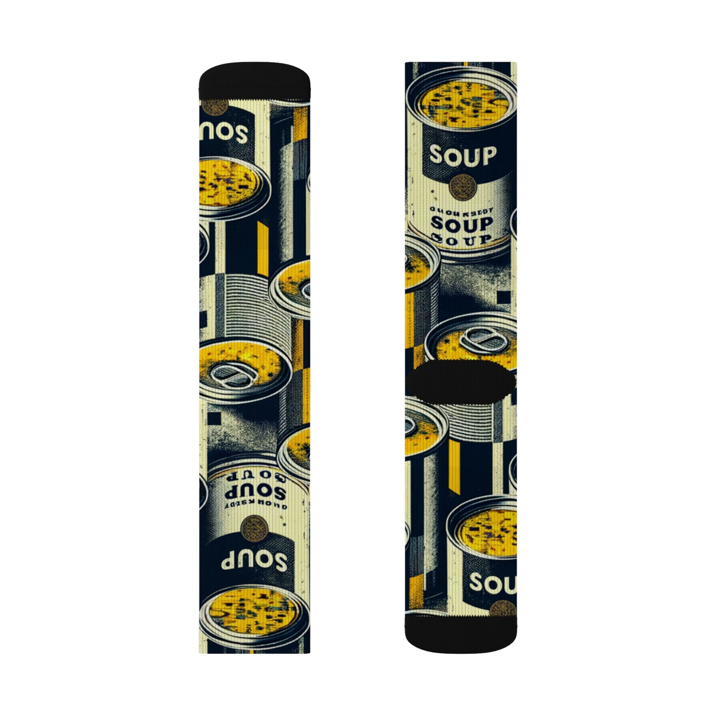 Canned Whimsy- Soupy Socks