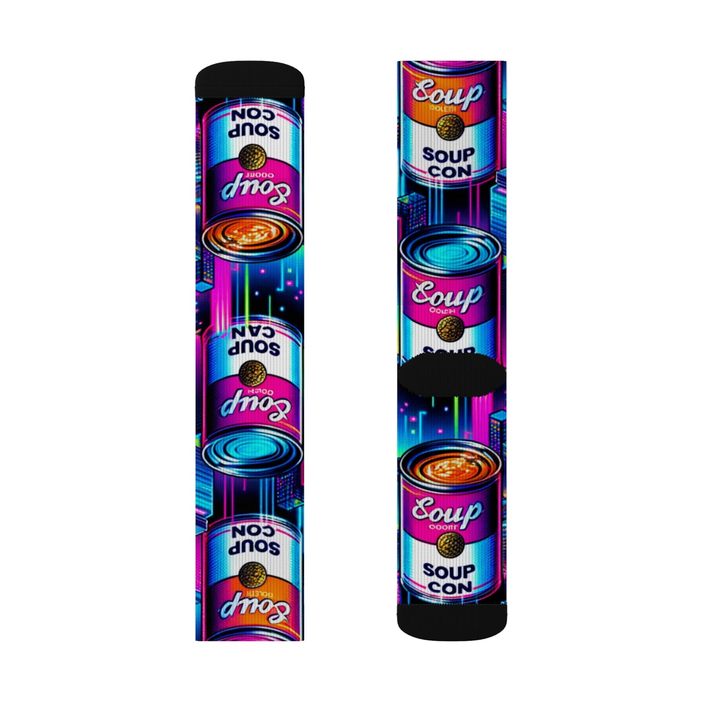 Bowl of Neon- Soupy Socks