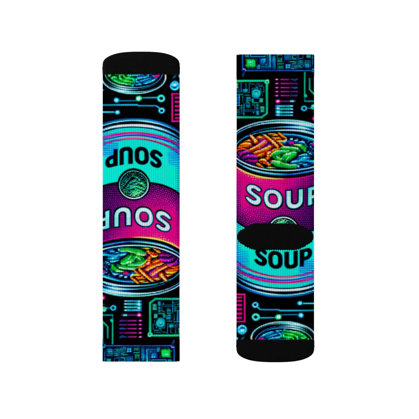 Circuit Delight- Soupy Socks