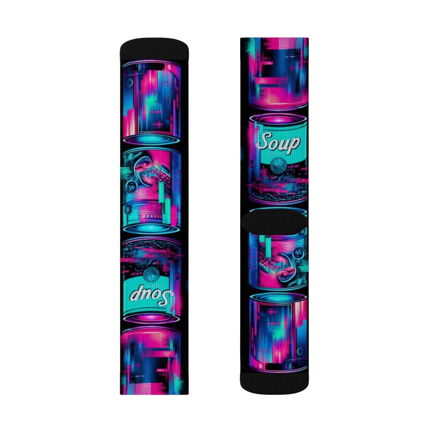 Neon Broth- Soupy Socks