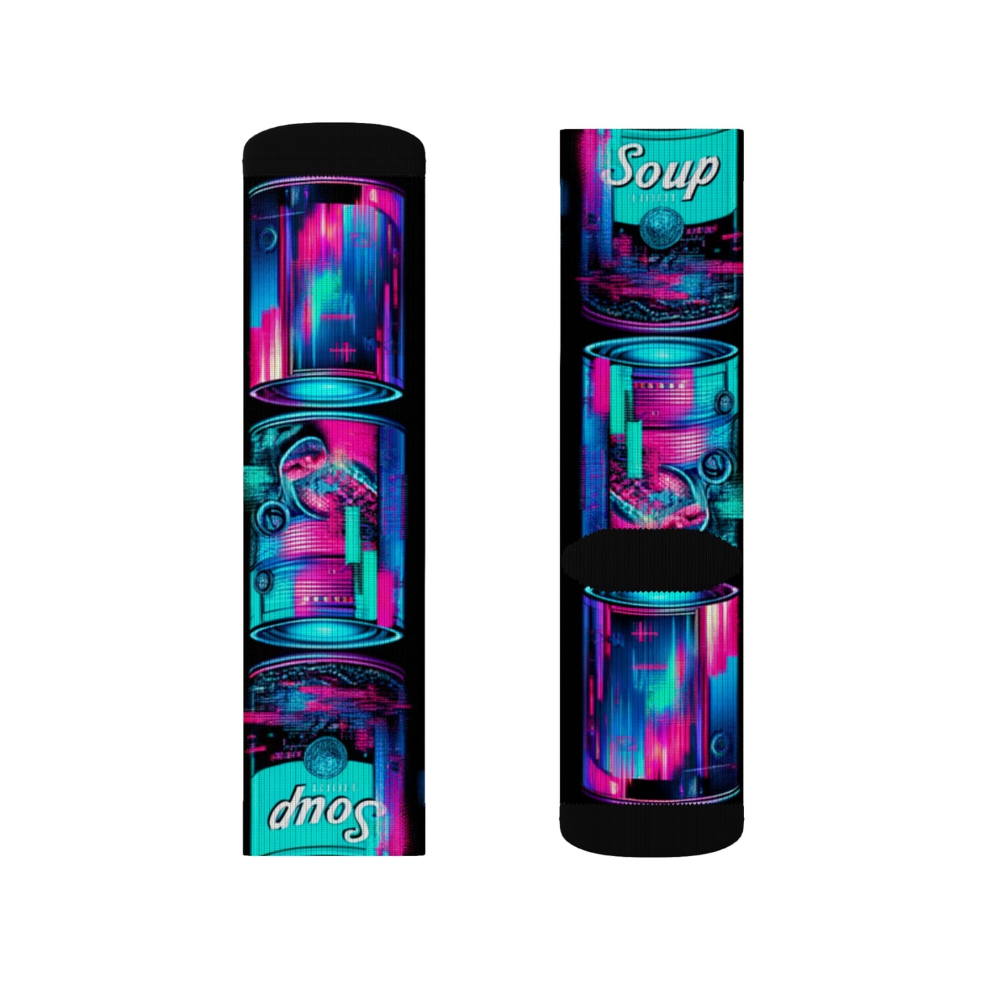 Neon Broth- Soupy Socks