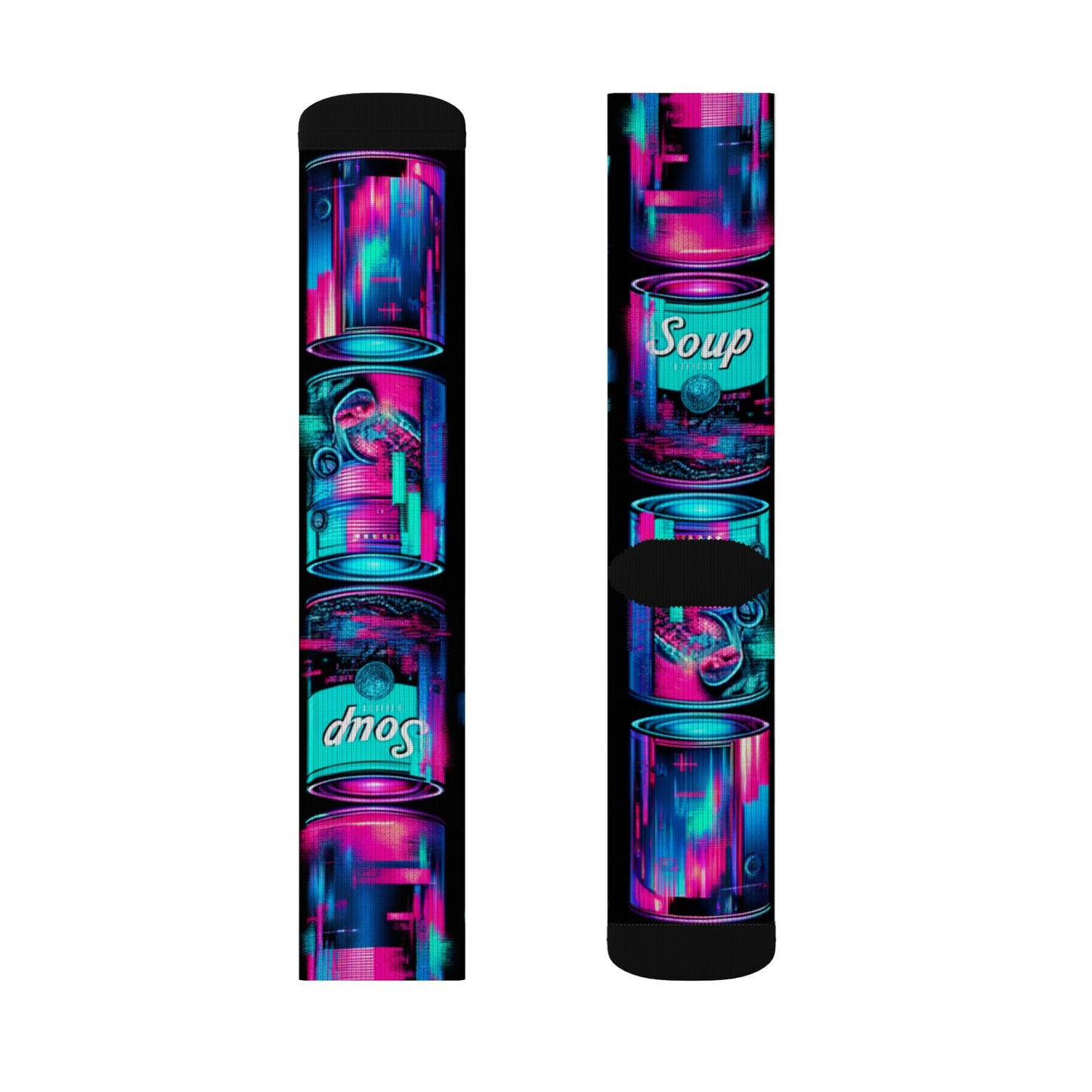 Neon Broth- Soupy Socks