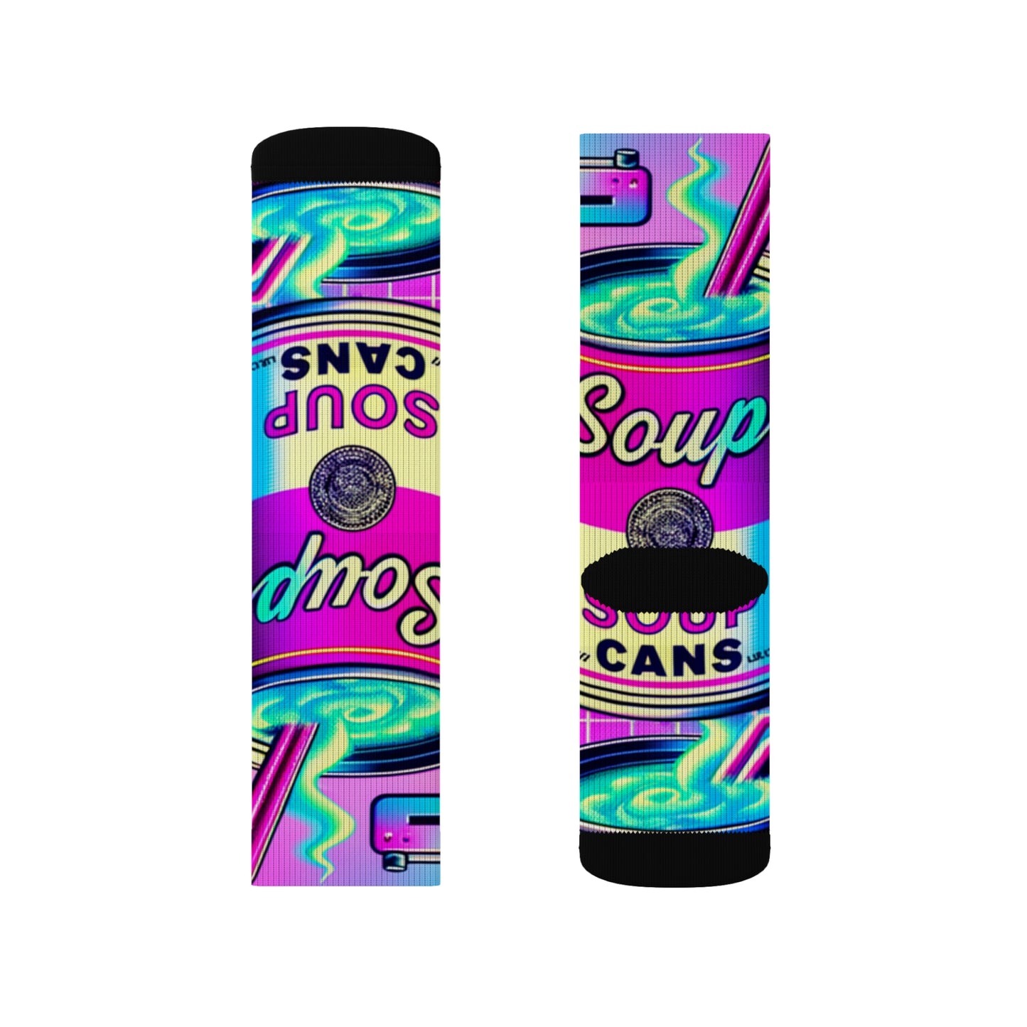 Neon Broth- Soupy Socks