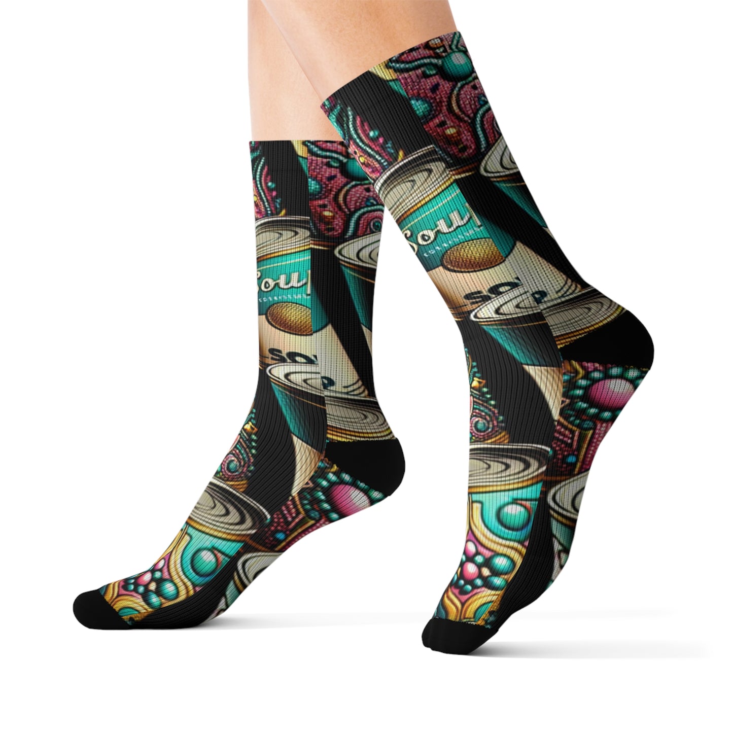 Bubbly Broth- Soupy Socks