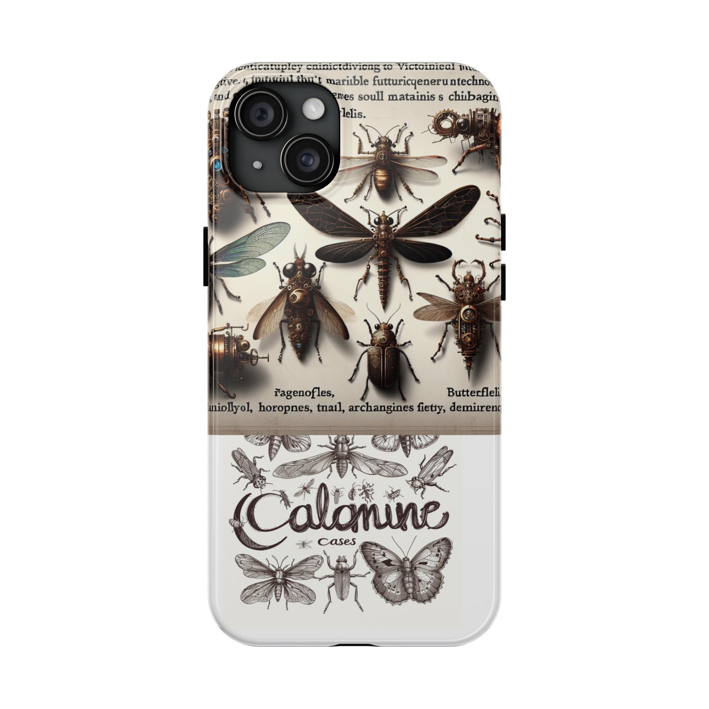 "HexaWhispers" Phone Case by Calamine Cases