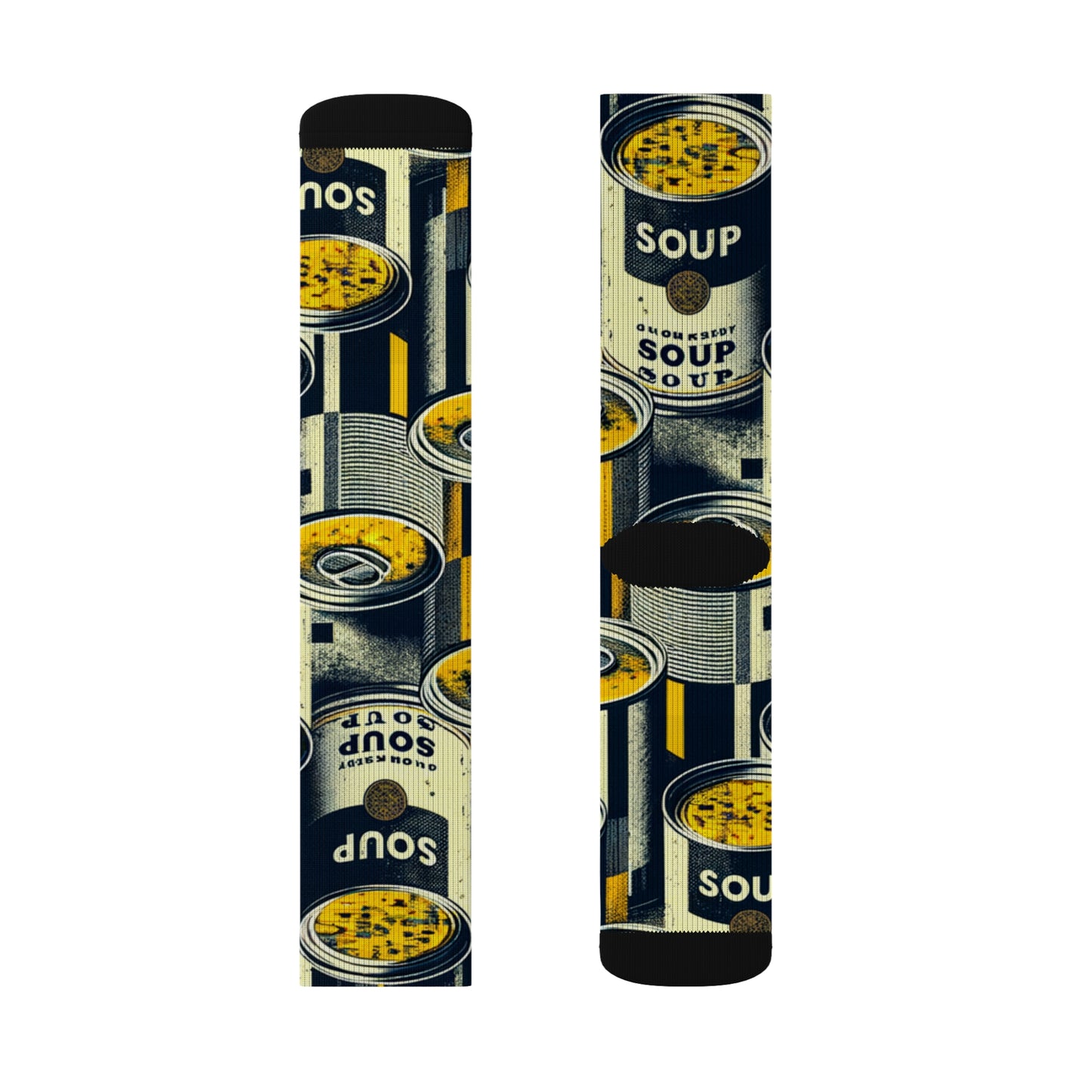 Canned Whimsy- Soupy Socks