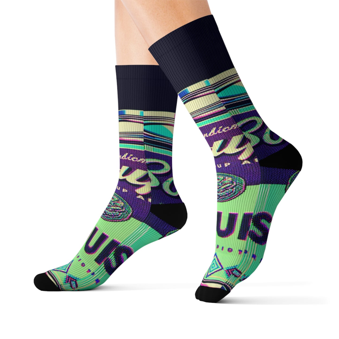 Glitchy Broth- Soupy Socks
