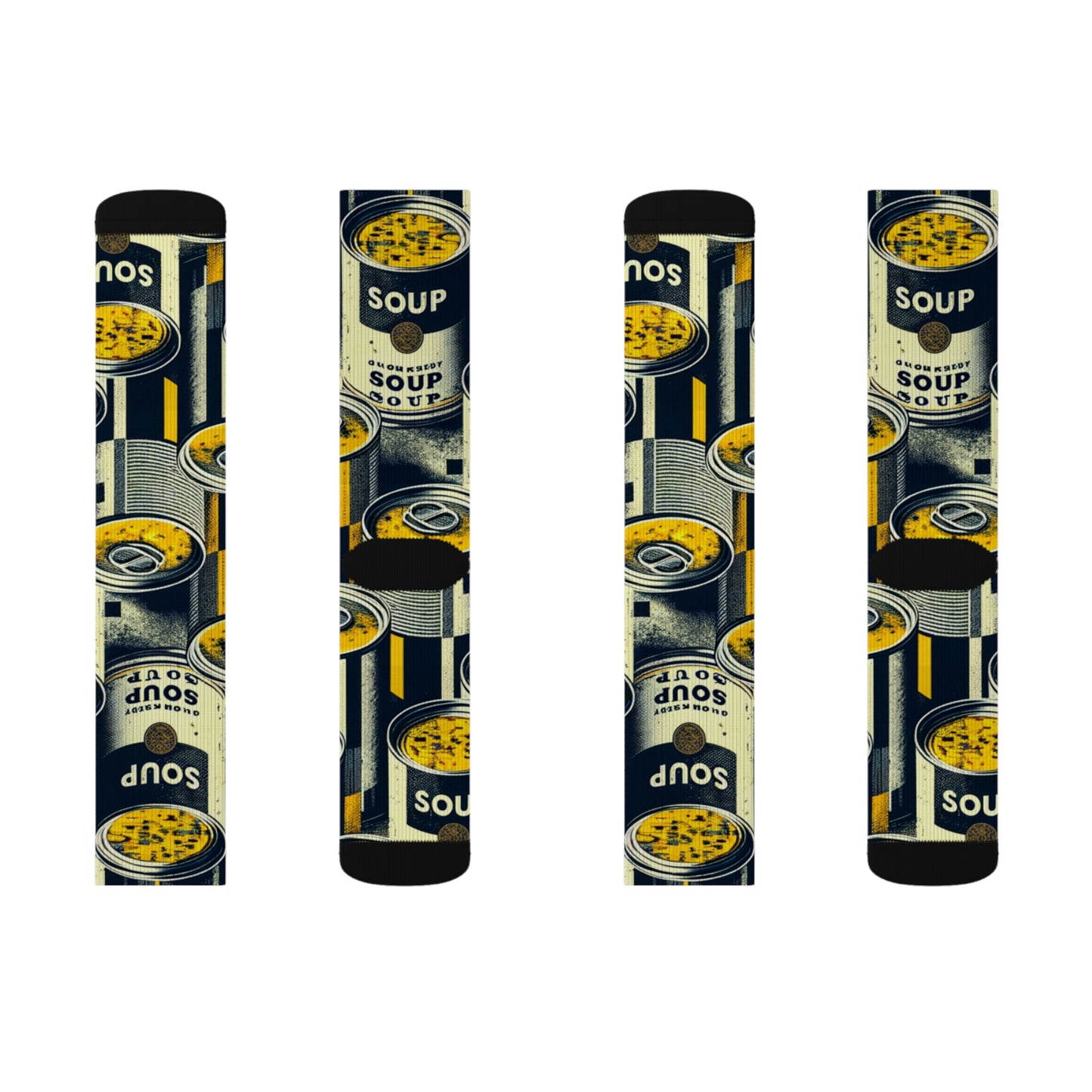 Canned Whimsy- Soupy Socks