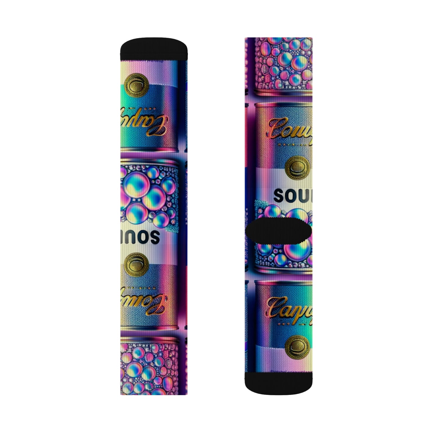 Canned Whimsy- Soupy Socks
