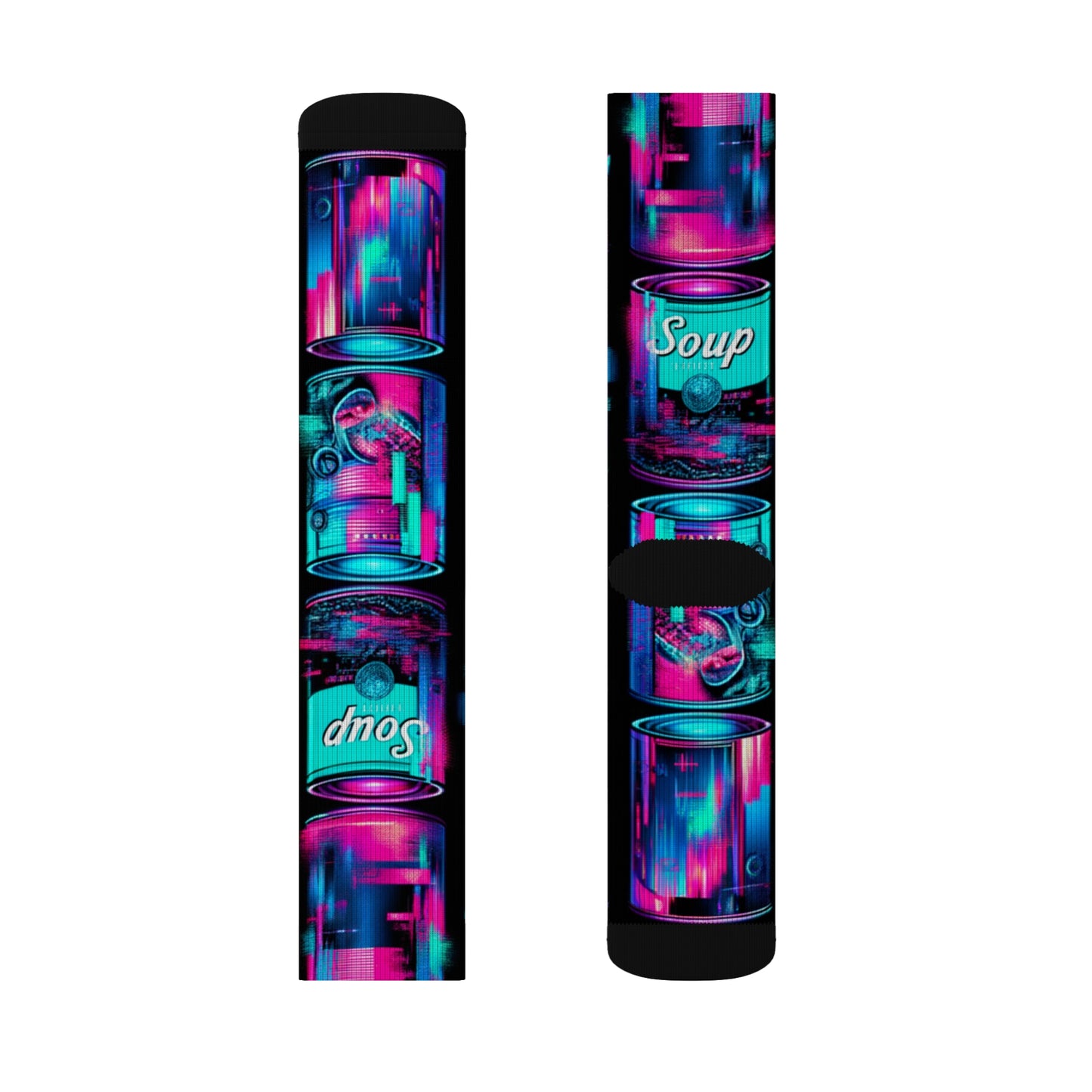 Neon Broth- Soupy Socks