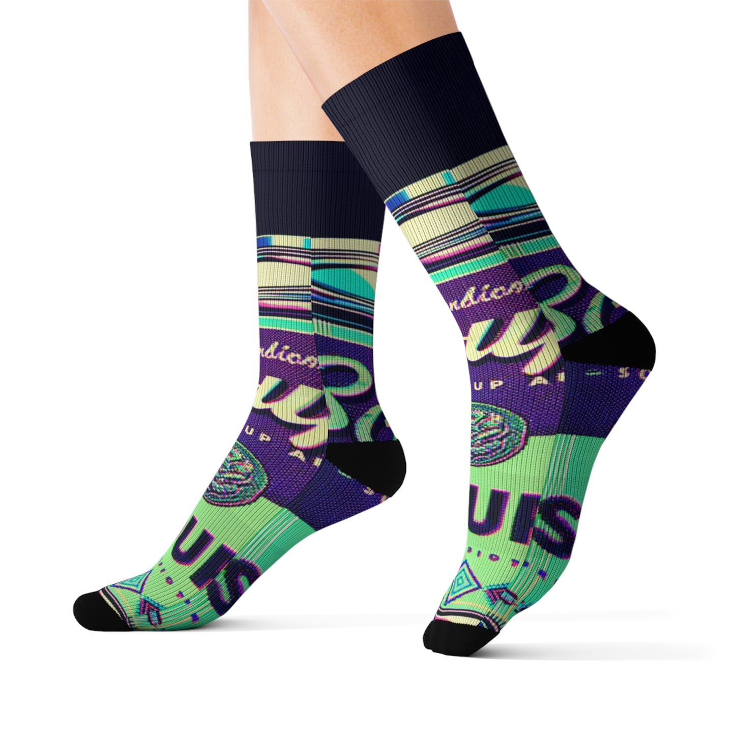 Glitchy Broth- Soupy Socks