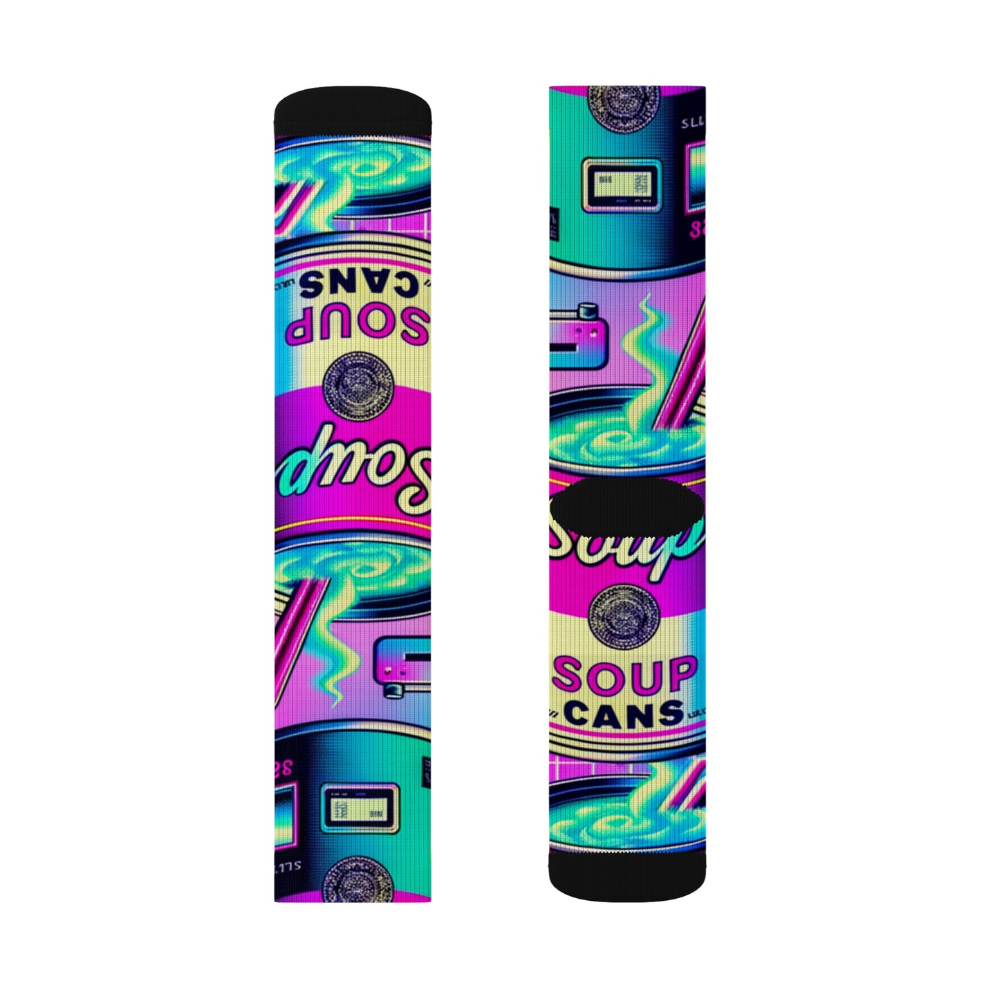 Neon Broth- Soupy Socks