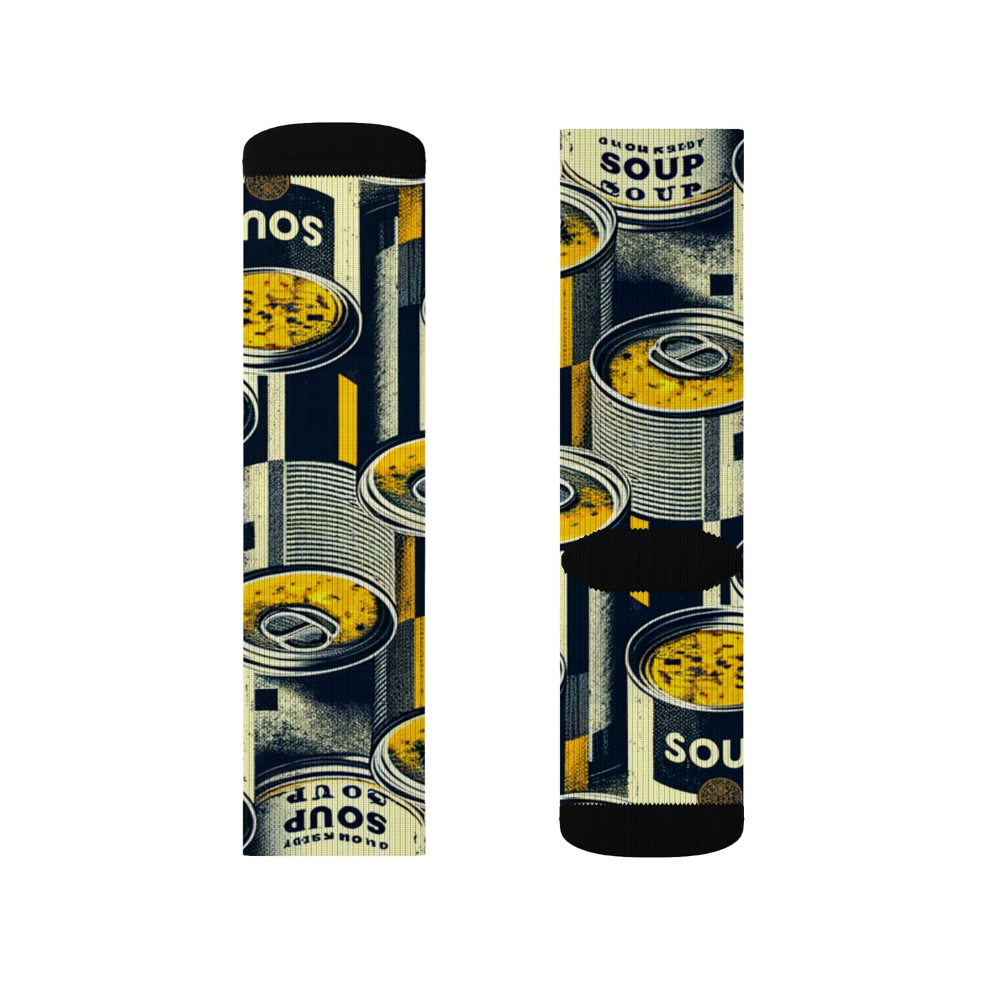 Canned Whimsy- Soupy Socks