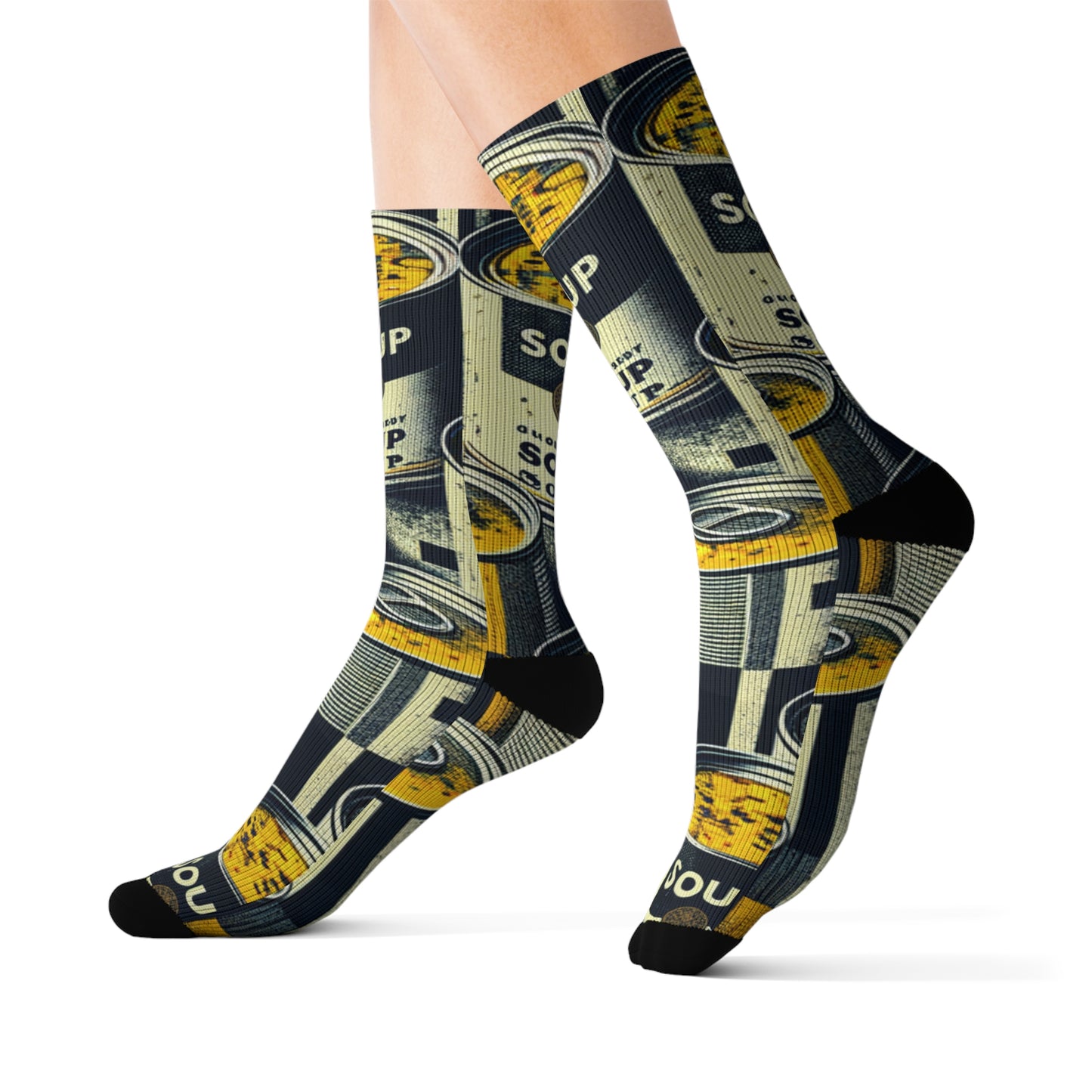 Canned Whimsy- Soupy Socks