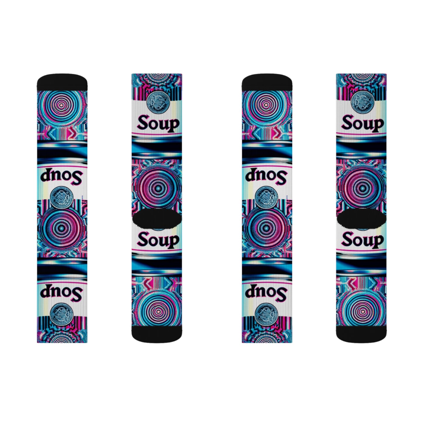 Glitchy Broth- Soupy Socks