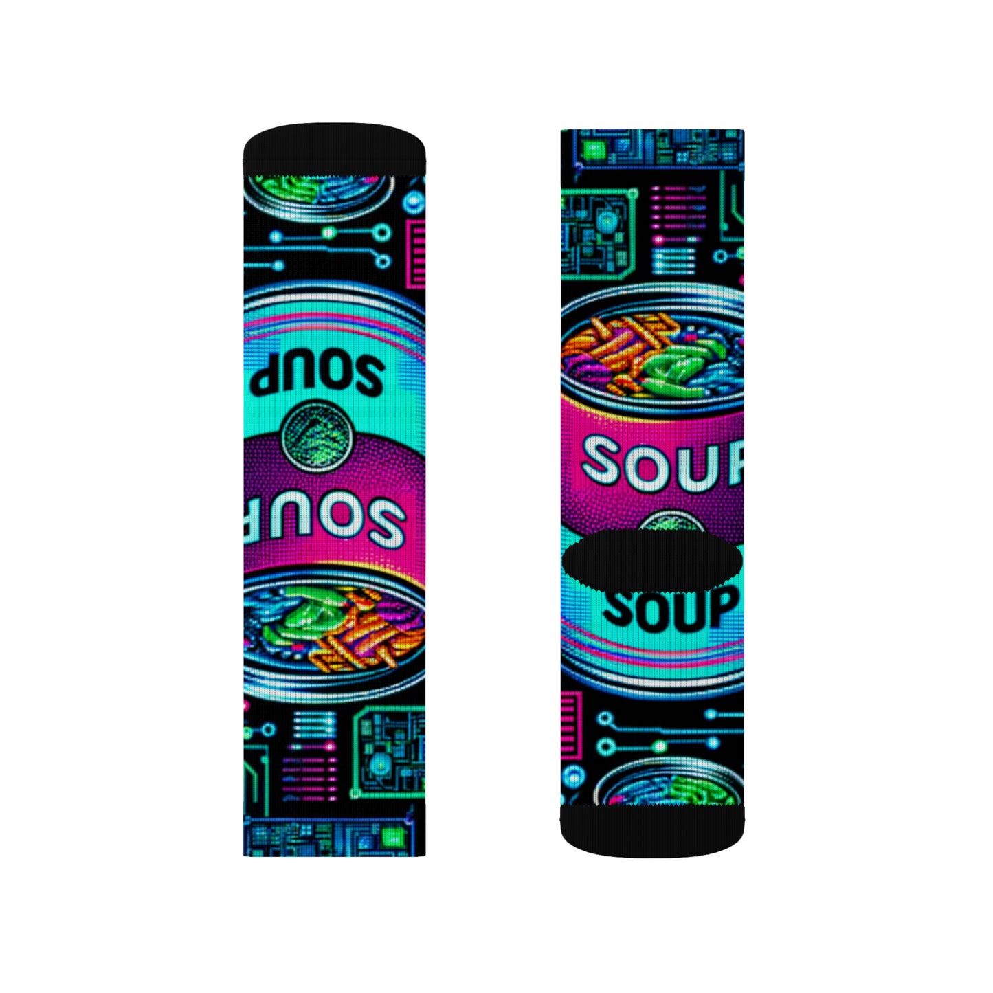 Circuit Delight- Soupy Socks