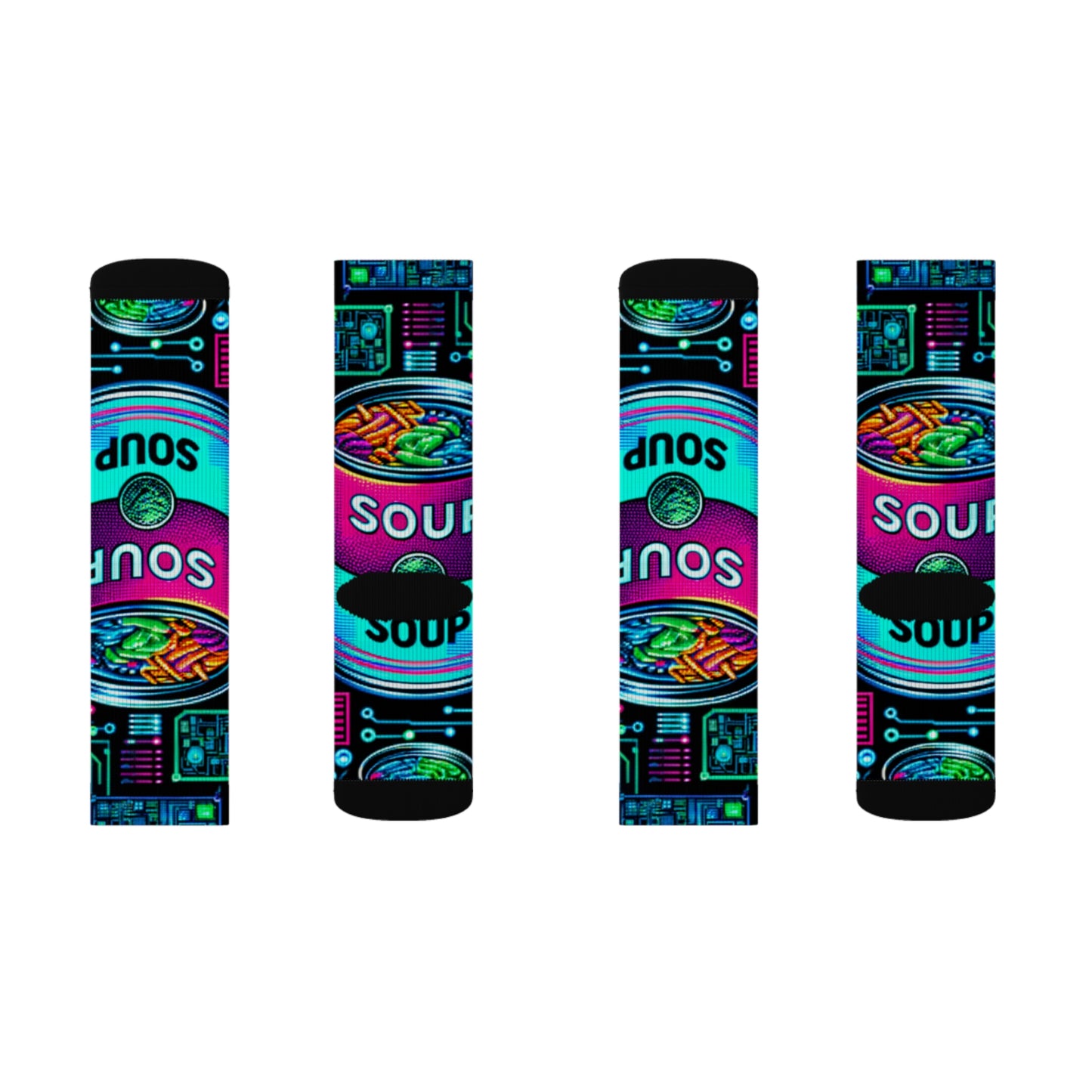 Circuit Delight- Soupy Socks