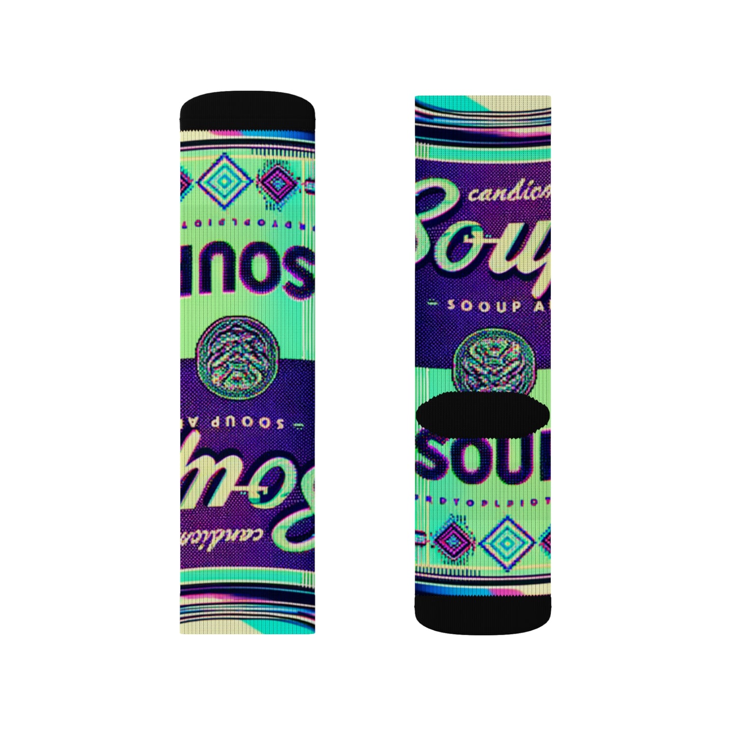 Glitchy Broth- Soupy Socks