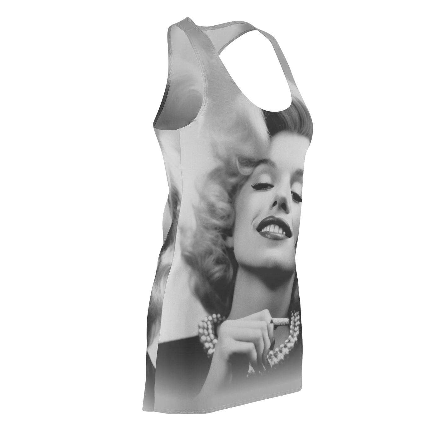 For Sheezy's Anachronic Collection Women's Cut & Sew Racerback Dress