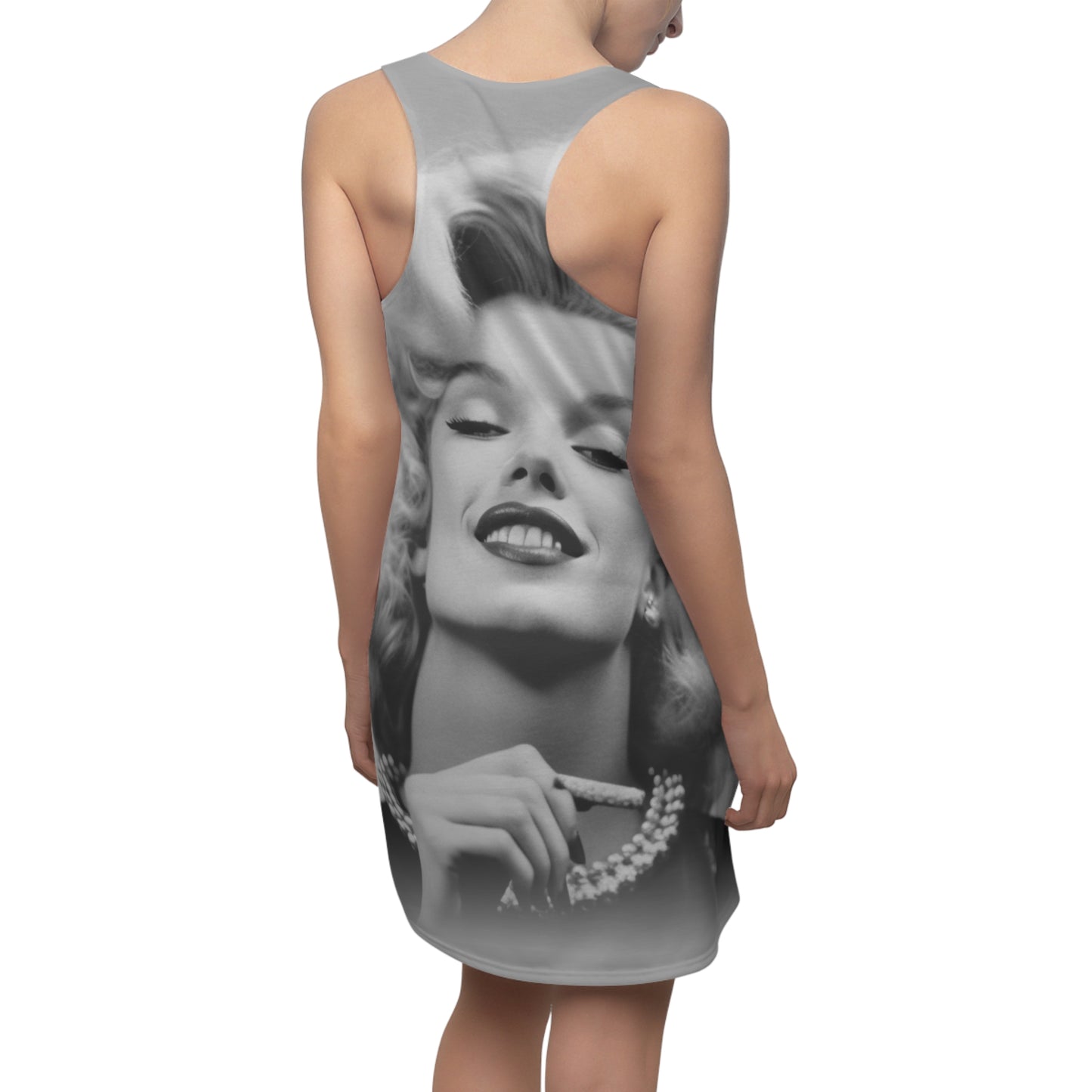 For Sheezy's Anachronic Collection Women's Cut & Sew Racerback Dress