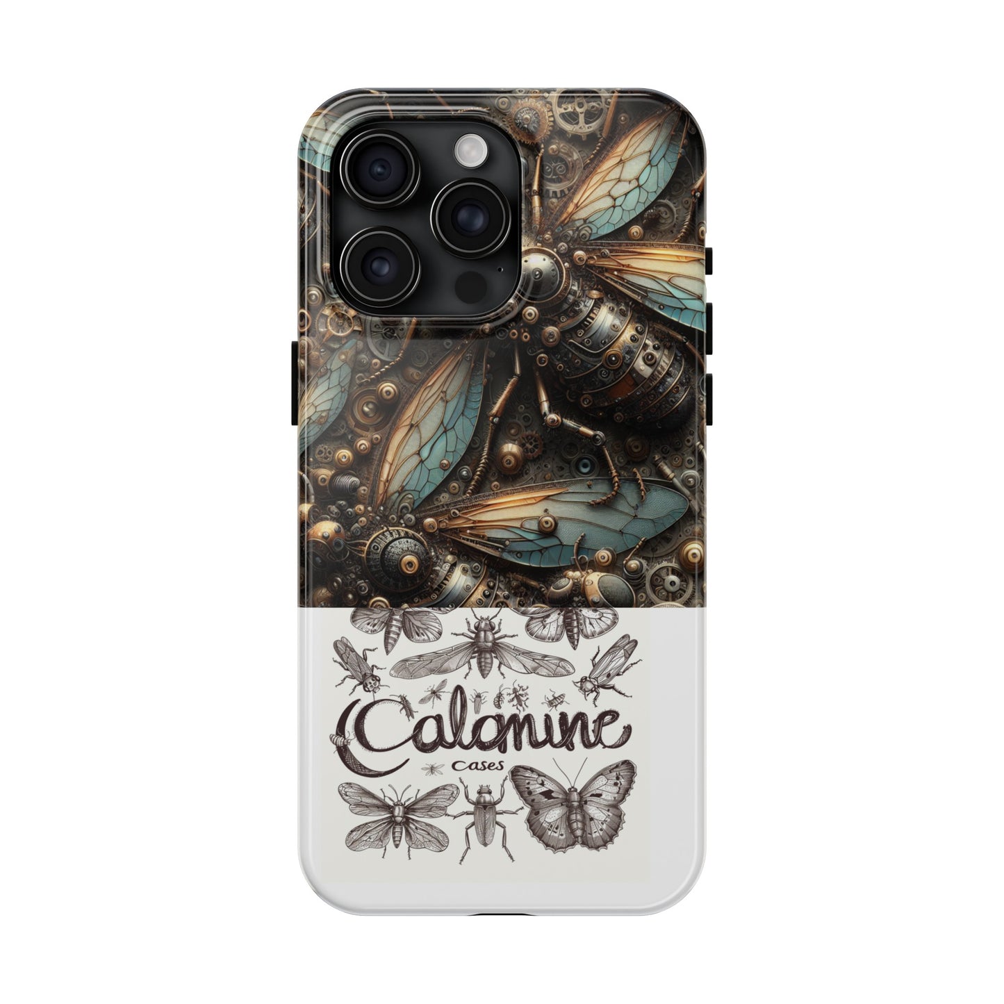 Mechanical Minibeasts Phone Case by Calamine Cases