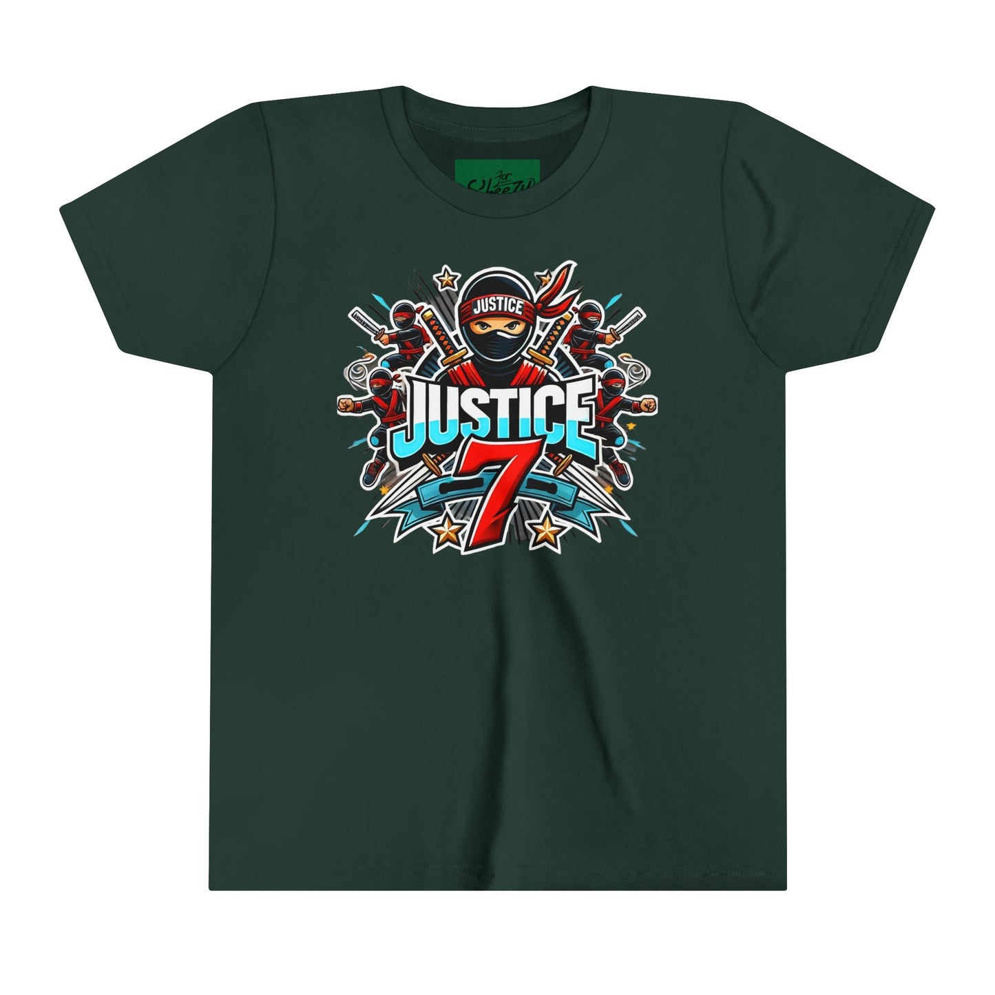 Justice's 7th Birthday Kids S-L Sizes